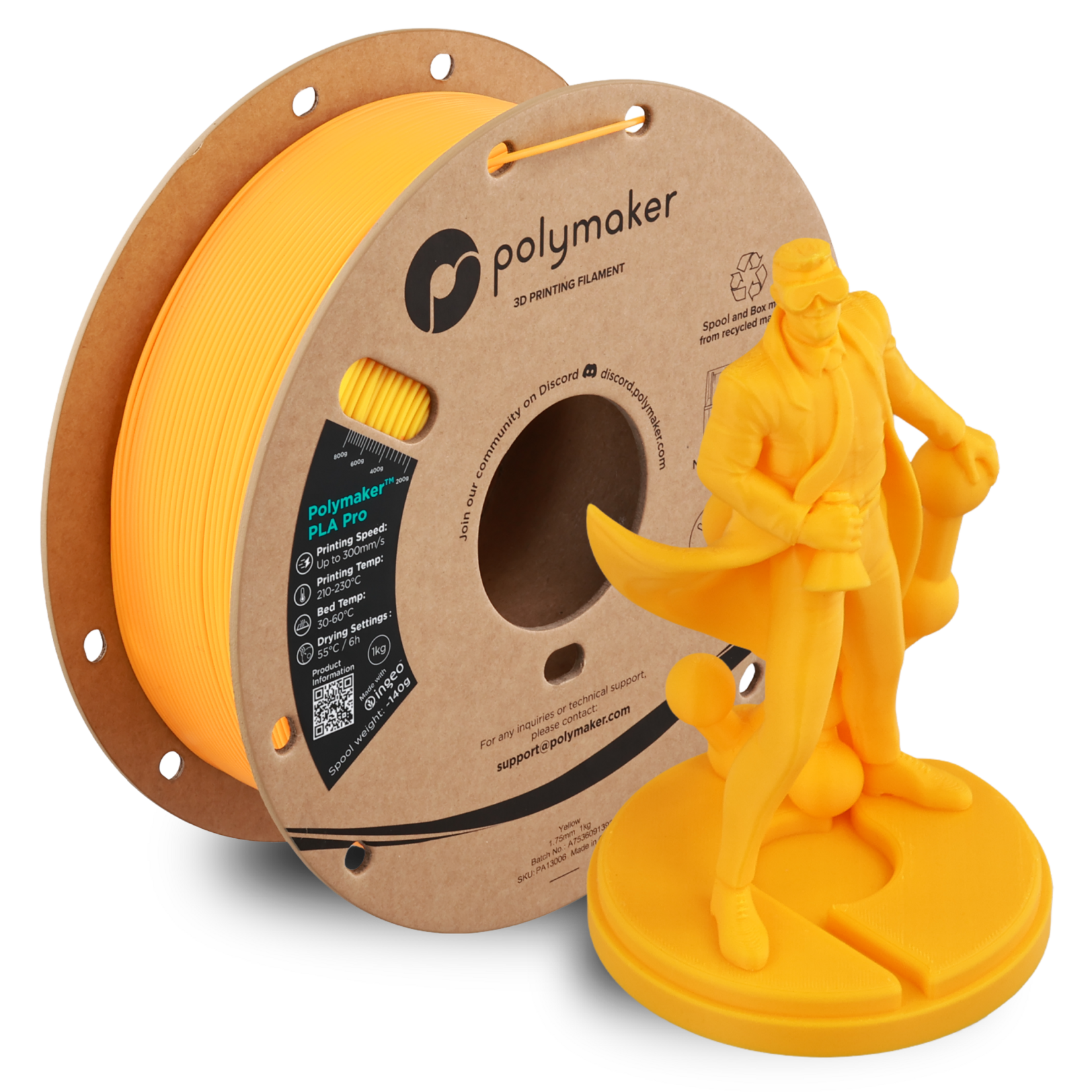 Polymaker PLA Pro - Yellow
