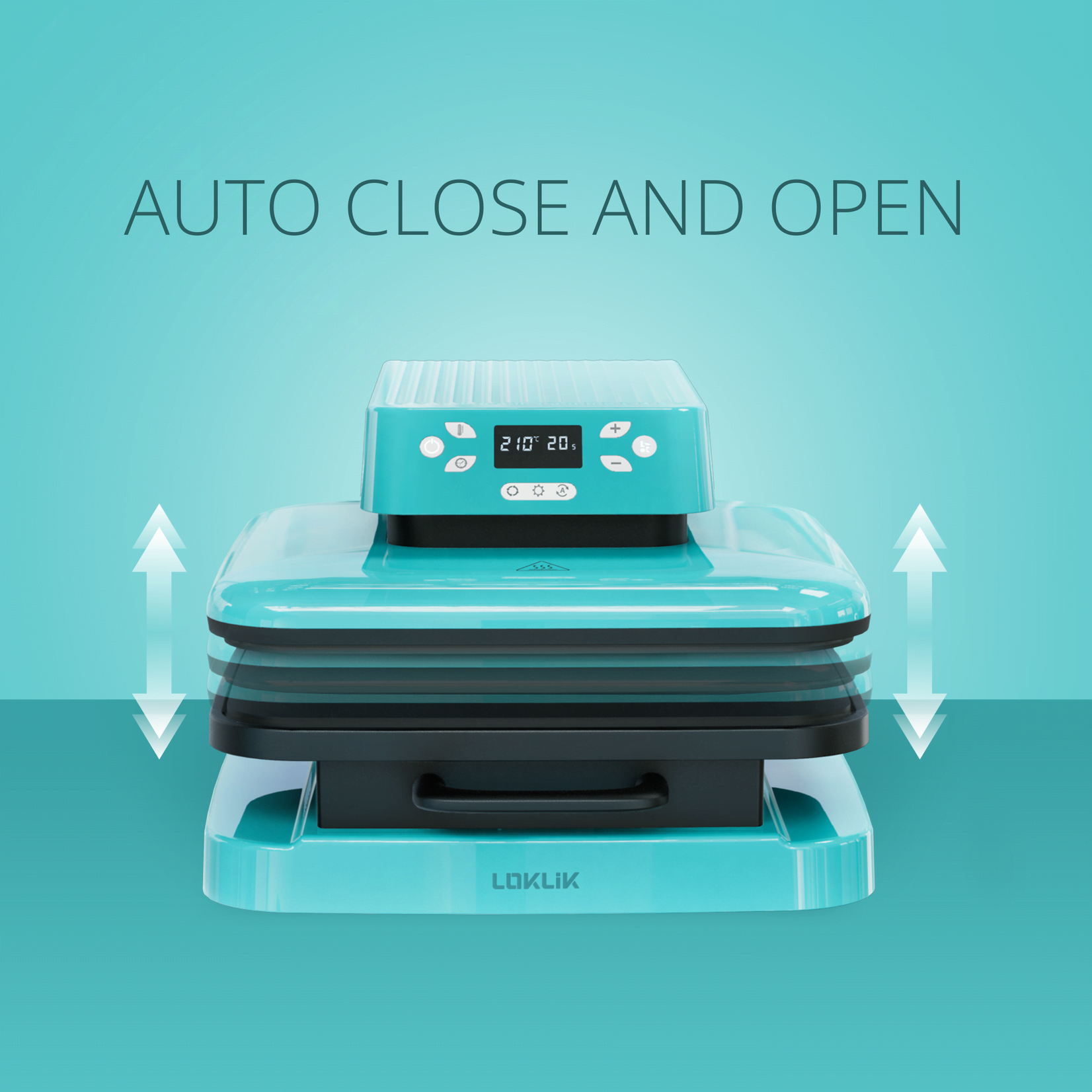 LOKLiK Auto Heat Press - LOKLiK Blue