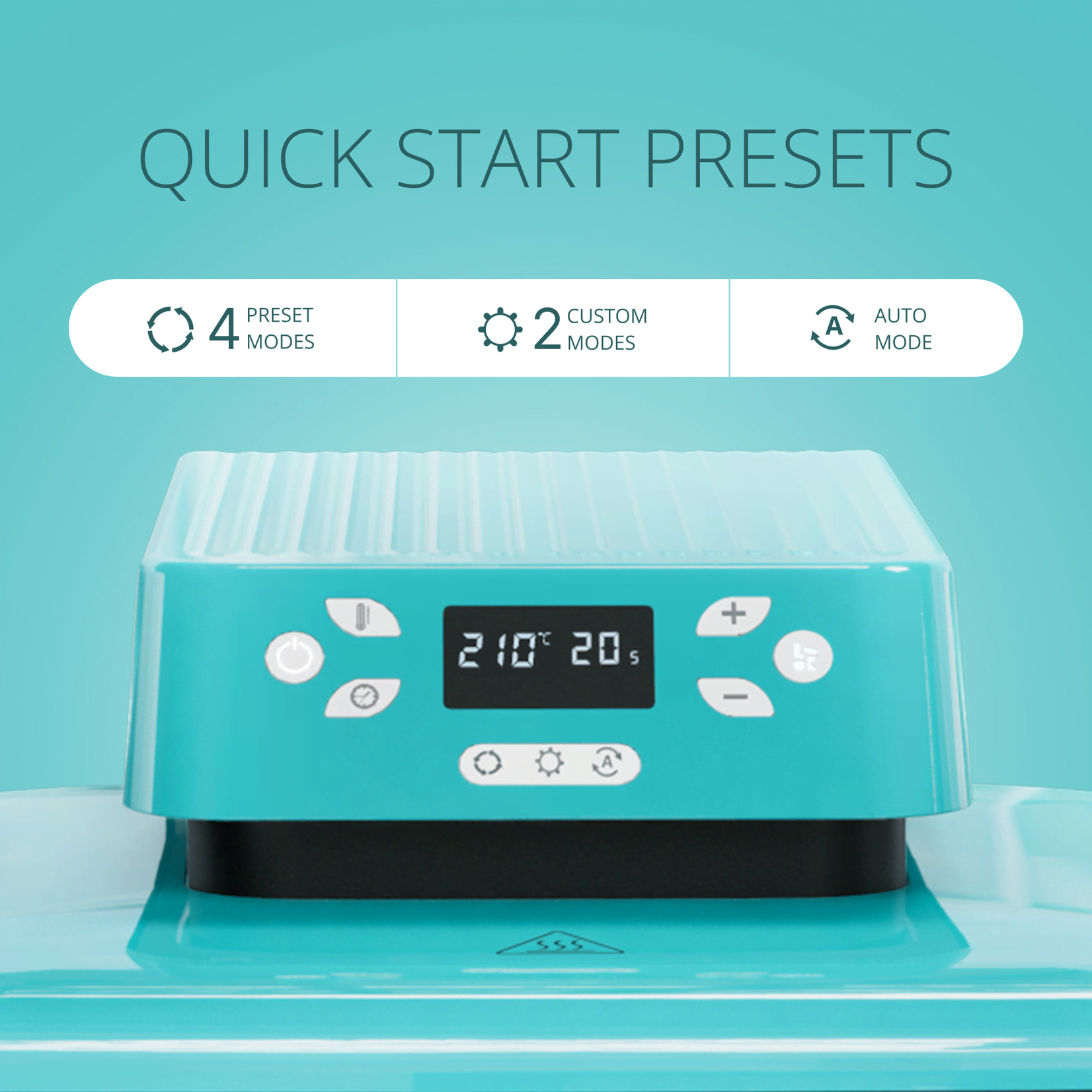 LOKLiK Auto Heat Press - LOKLiK Blue