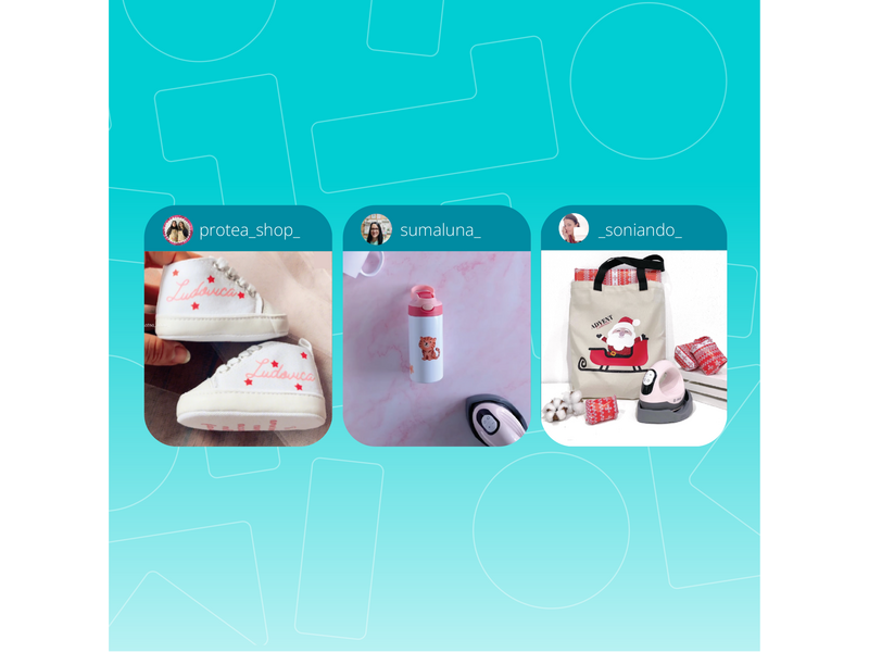 LOKLiK Mini Heat Press - LOKLiK Blue