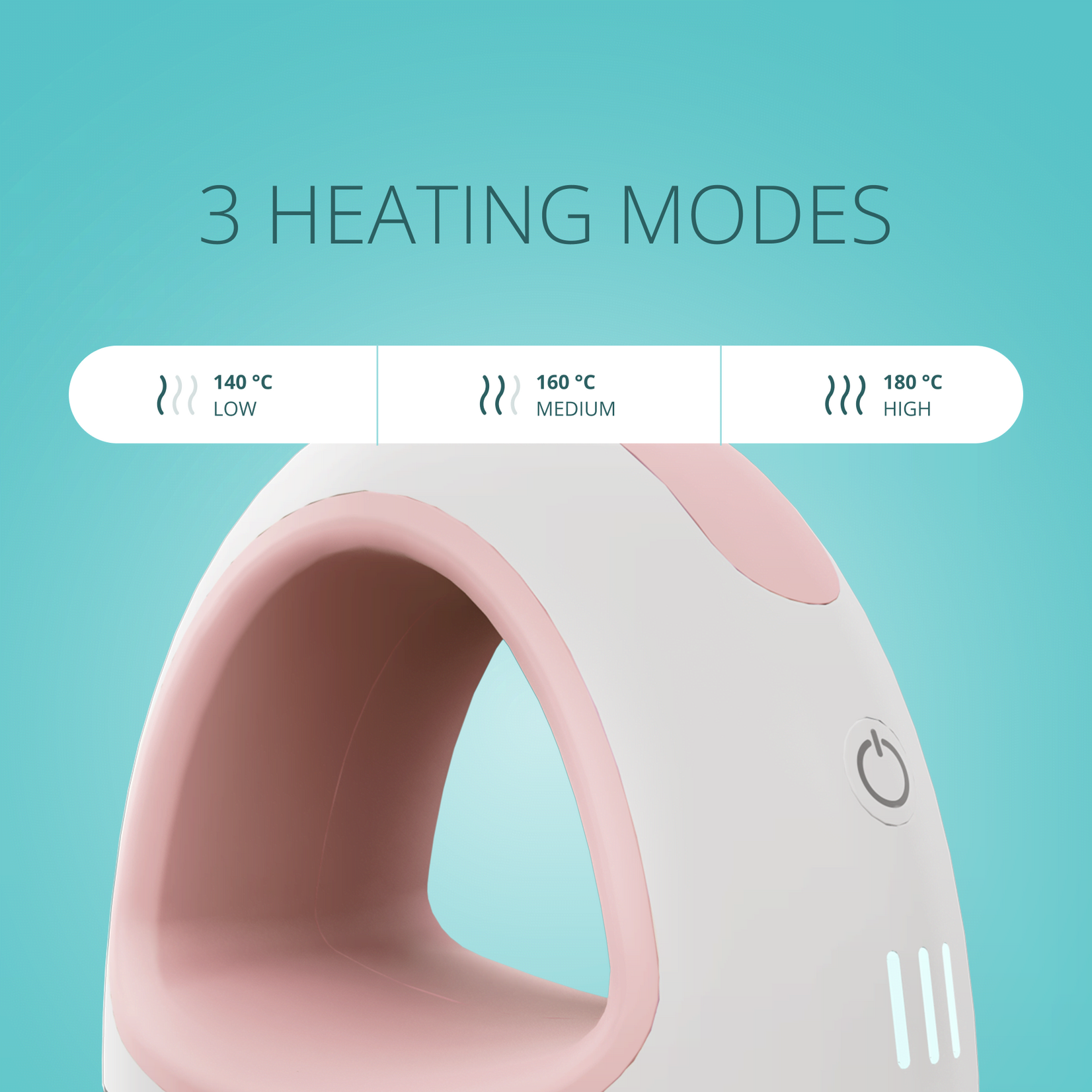 LOKLiK LOKLiK Mini Heat Press  Romance Pink