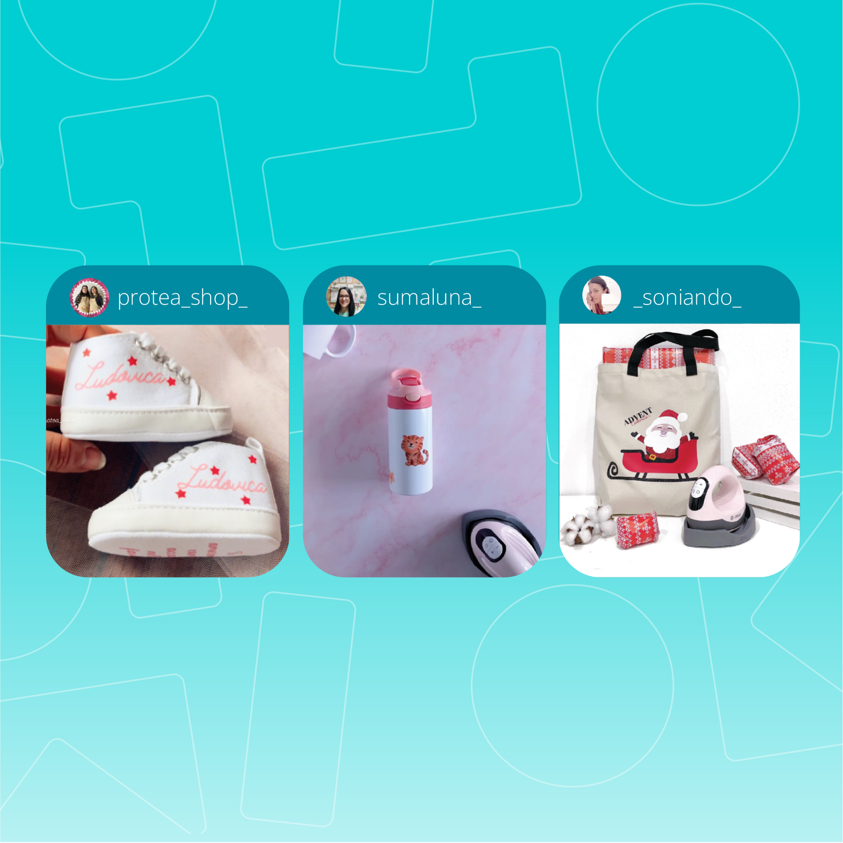 LOKLiK Mini Heat Press - Romance Pink