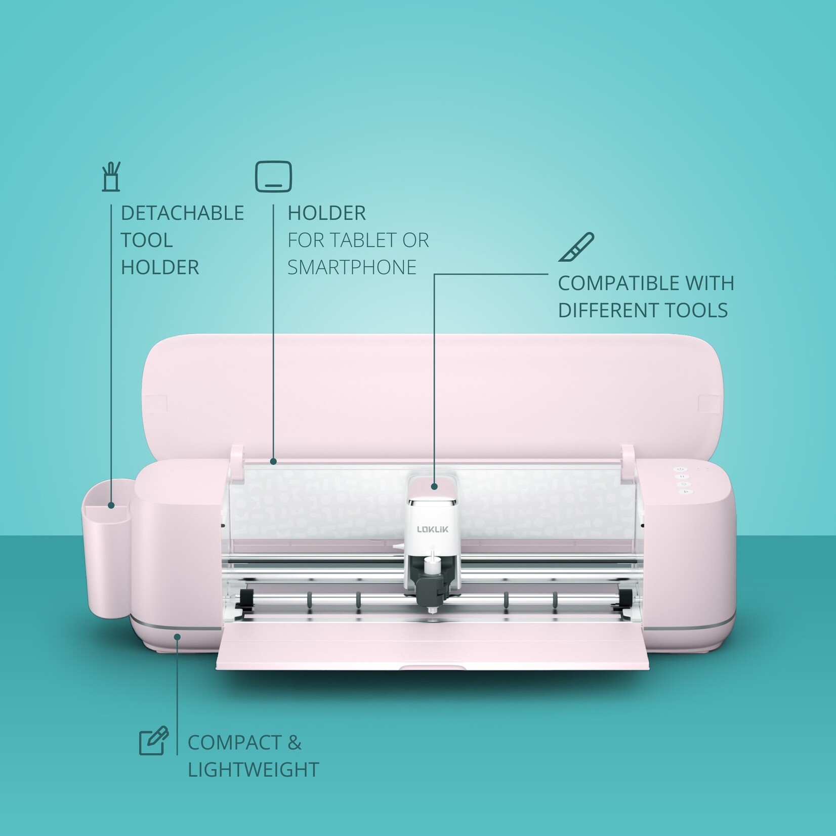 LOKLiK iCraft™ - Pastel Pink