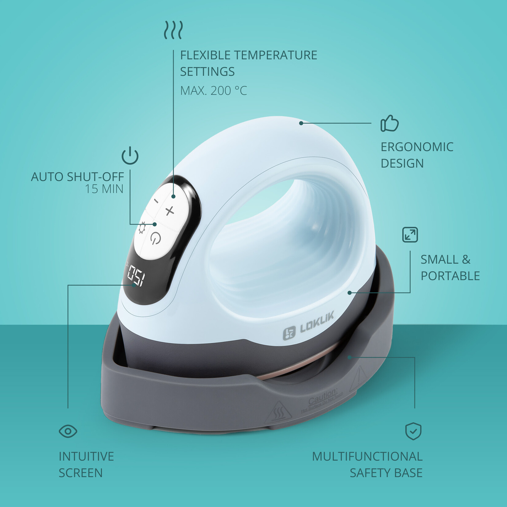 LOKLiK ImPress™ Mini 3 - Bubble Blue