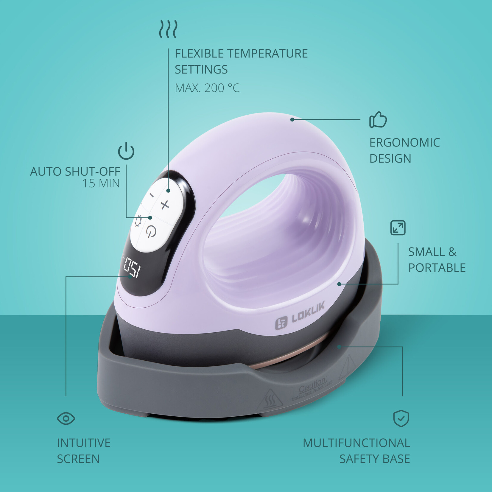 LOKLiK ImPress™ Mini 3 - Lavendelpaars