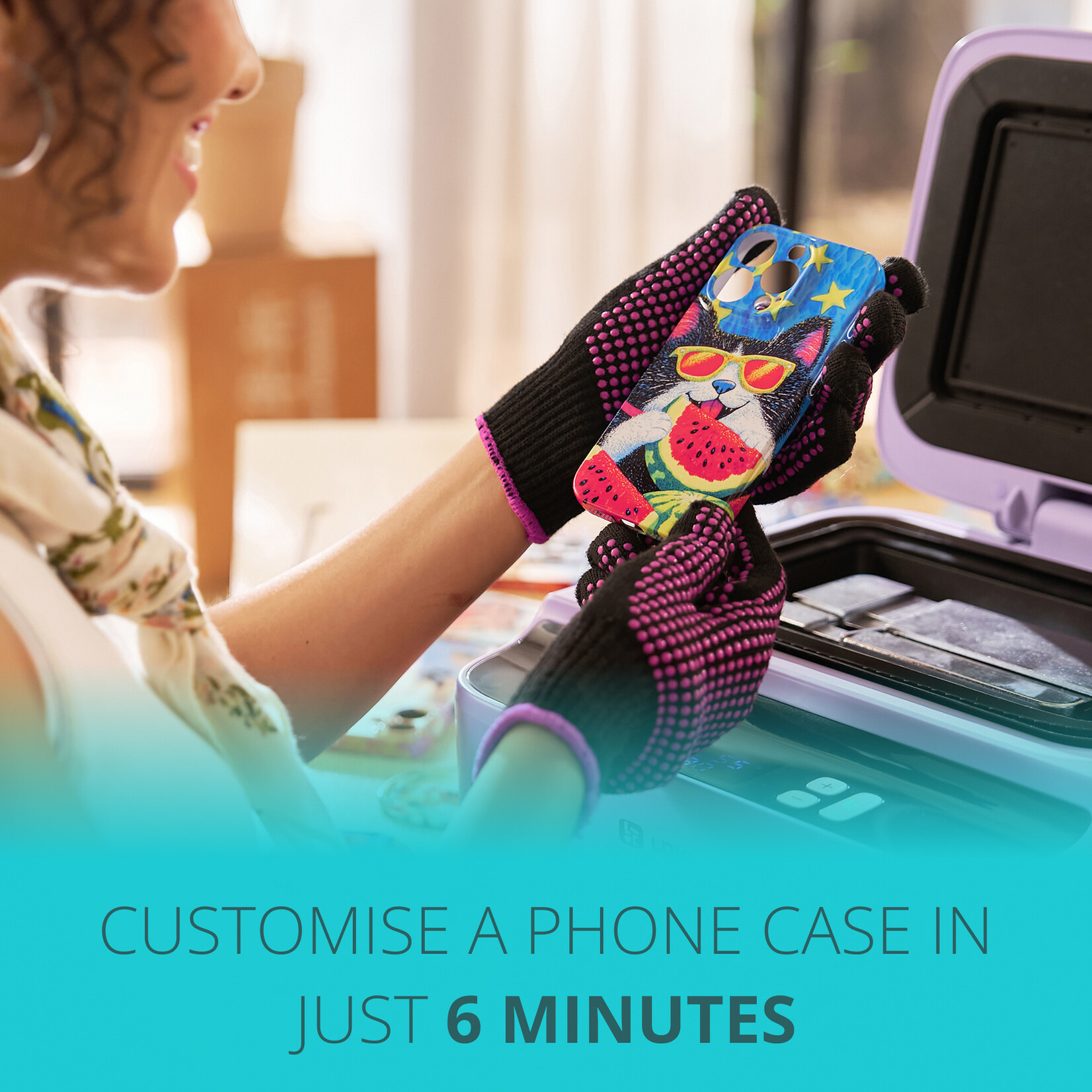 LOKLiK Phone Case Heat Press - Lavender Purple