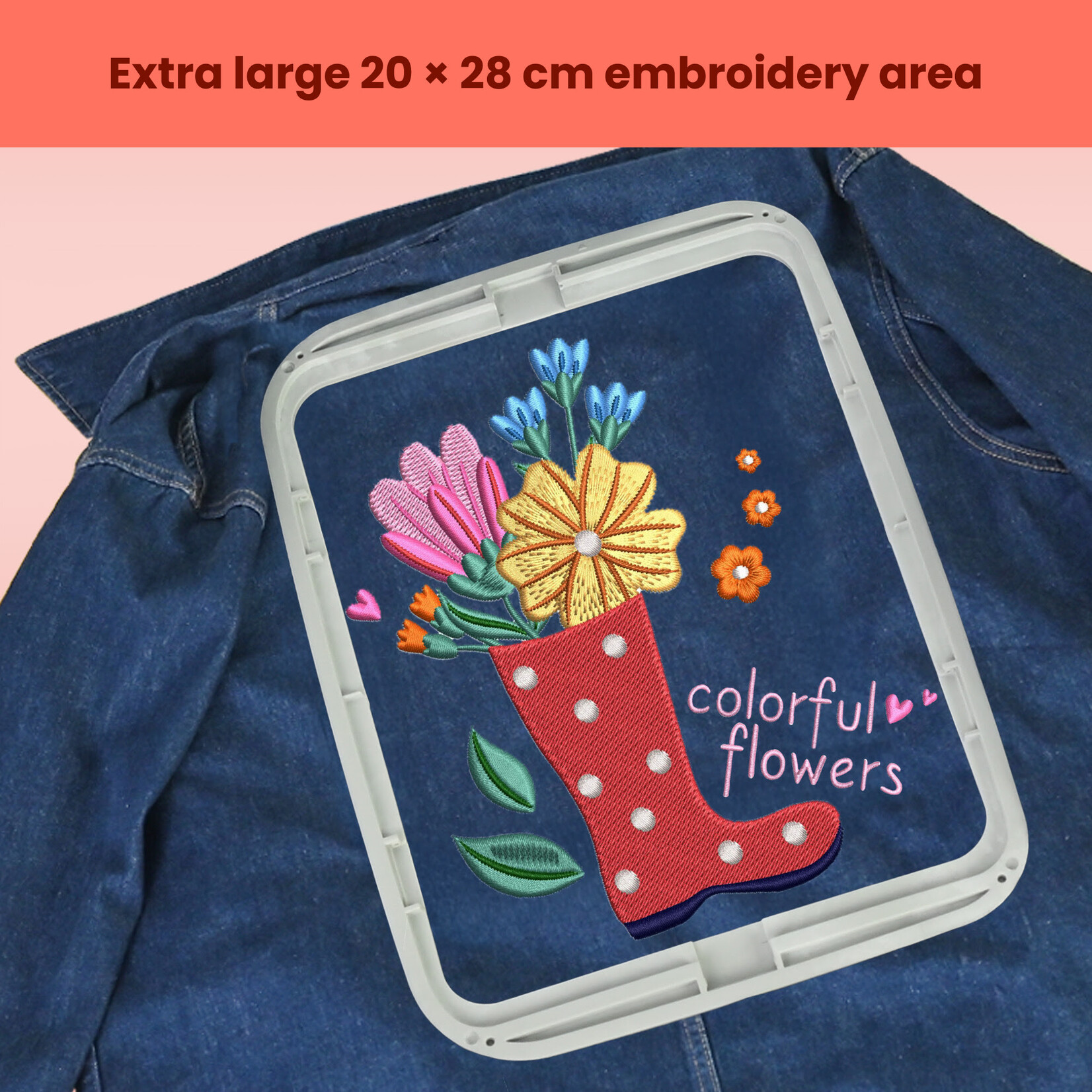 PooLin EOC06 Embroidery Machine