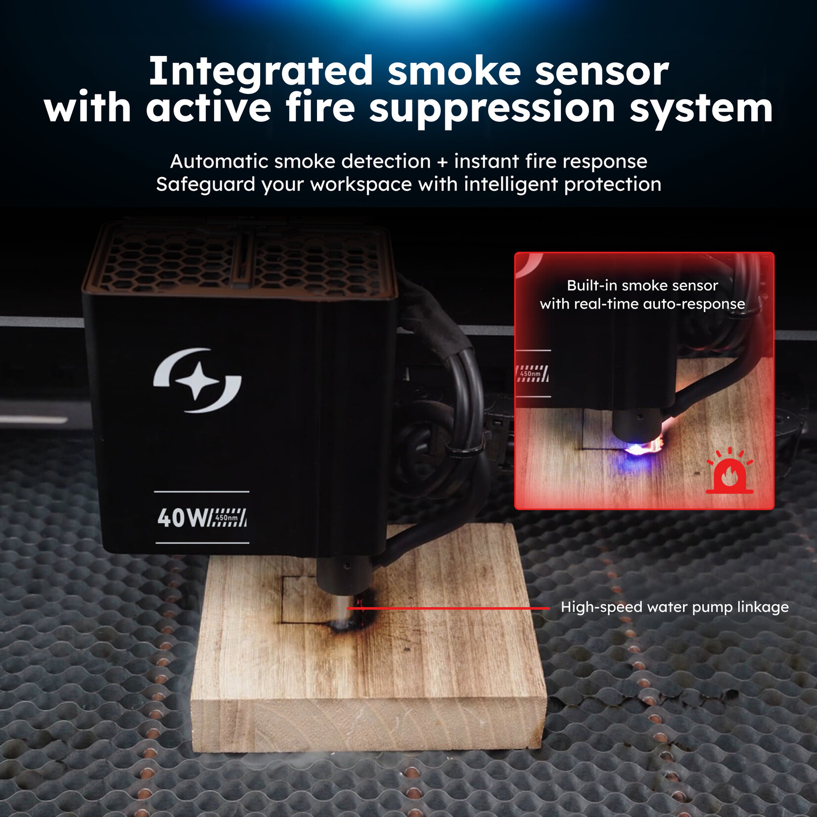 AtomStack Kraft Laser Cutter - 40 W Diode