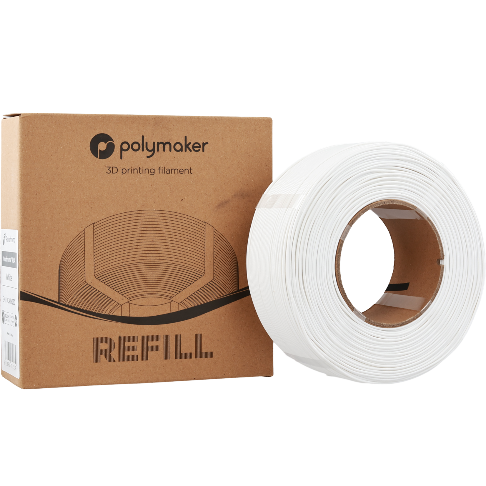Polymaker Panchroma Basic PLA-navulling - Basic White
