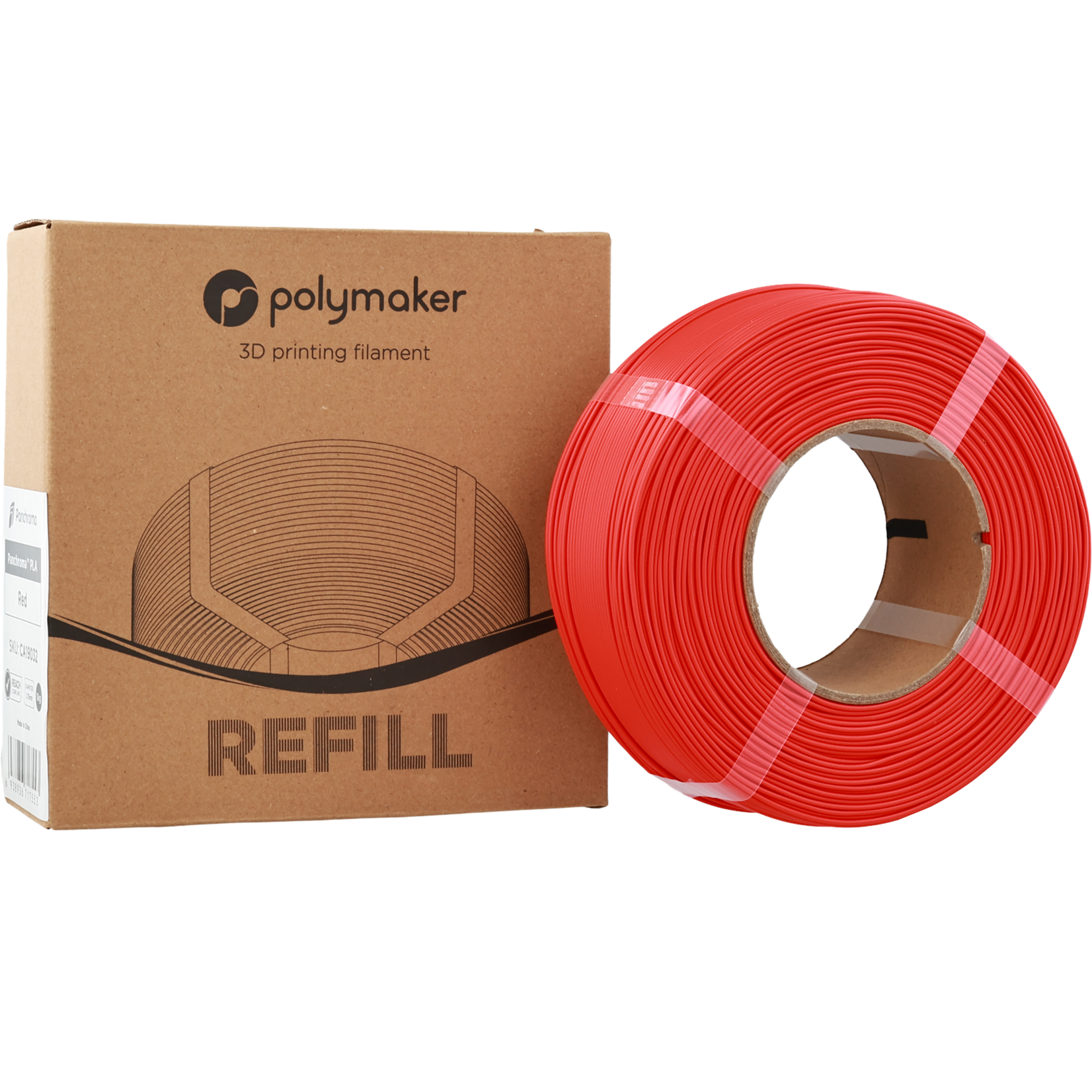 Polymaker Panchroma Basic PLA-navulling - Basic Red