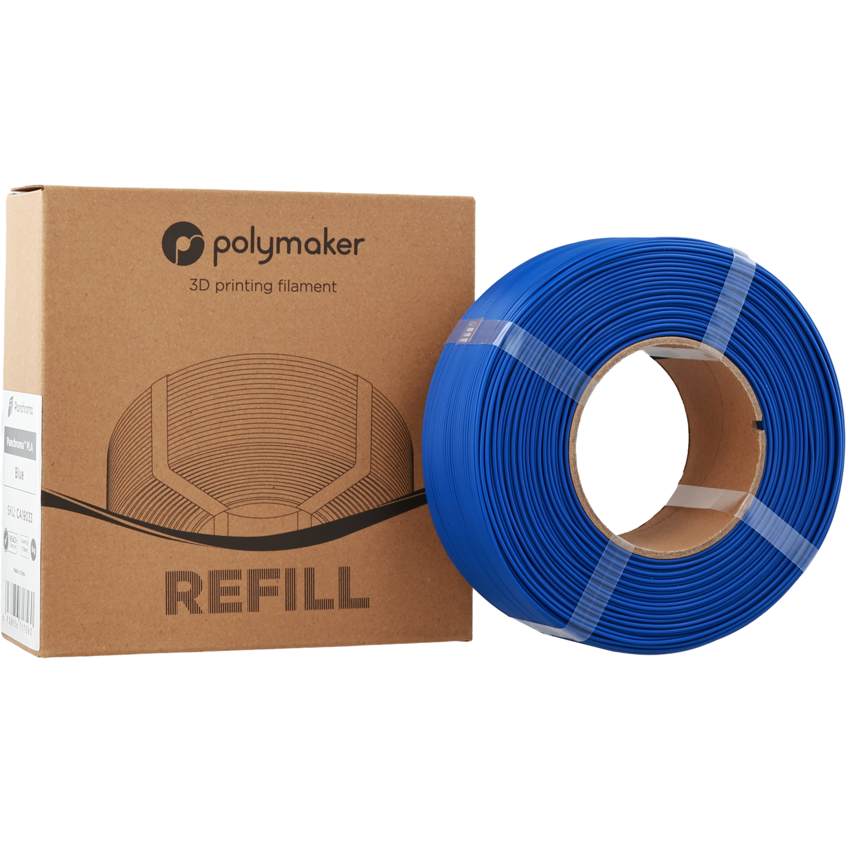 Polymaker Panchroma Basic PLA-navulling - Basic Blue