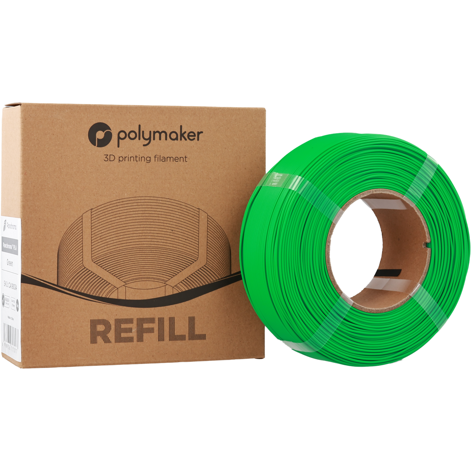 Polymaker Panchroma Basic PLA-navulling - Basic Green