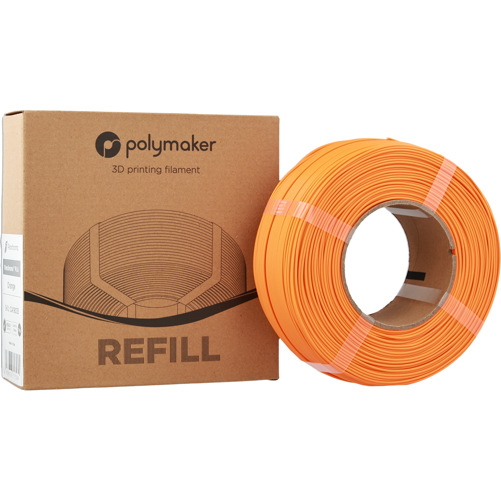 Polymaker Panchroma Basic PLA-navulling - Basic Orange