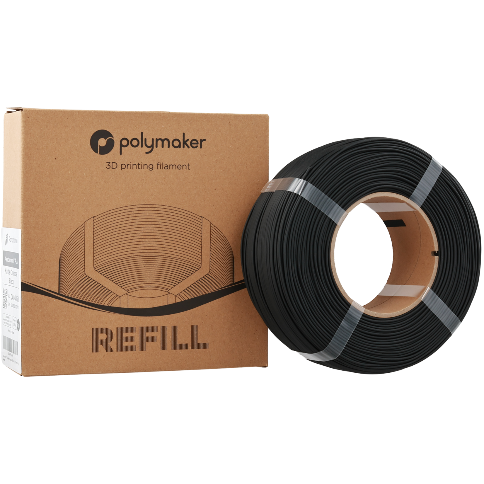 Polymaker Panchroma PLA Refill Matte Charcoal Black