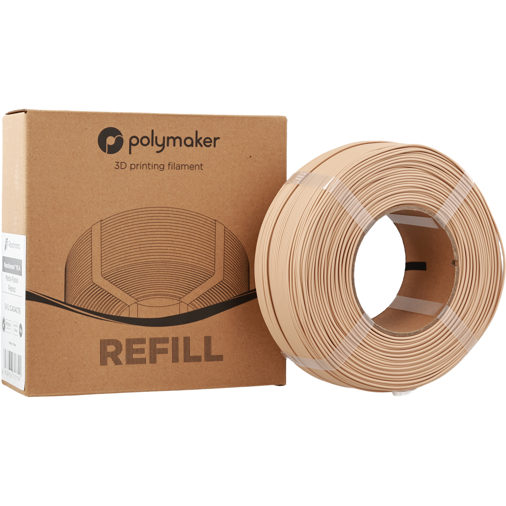 Polymaker Panchroma PLA Refill Matte Pastel Peanut