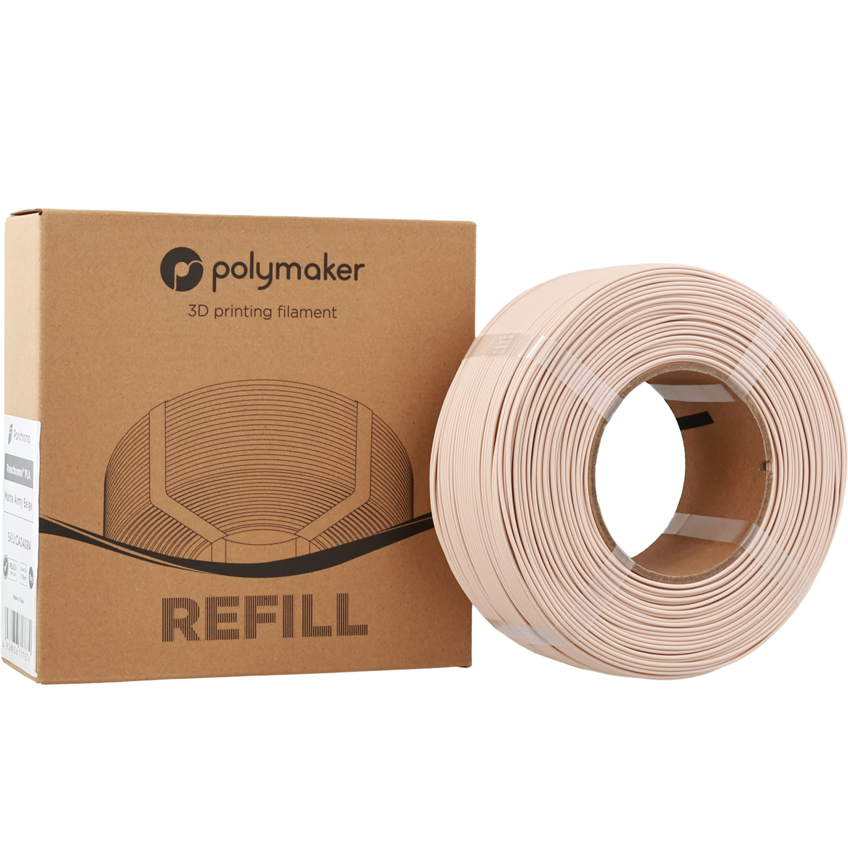 Polymaker Panchroma PLA Refill Matte Army Beige