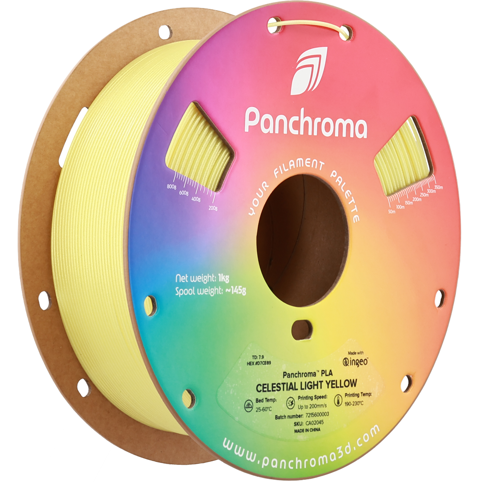 Polymaker Panchroma PLA Celestial Light Yellow