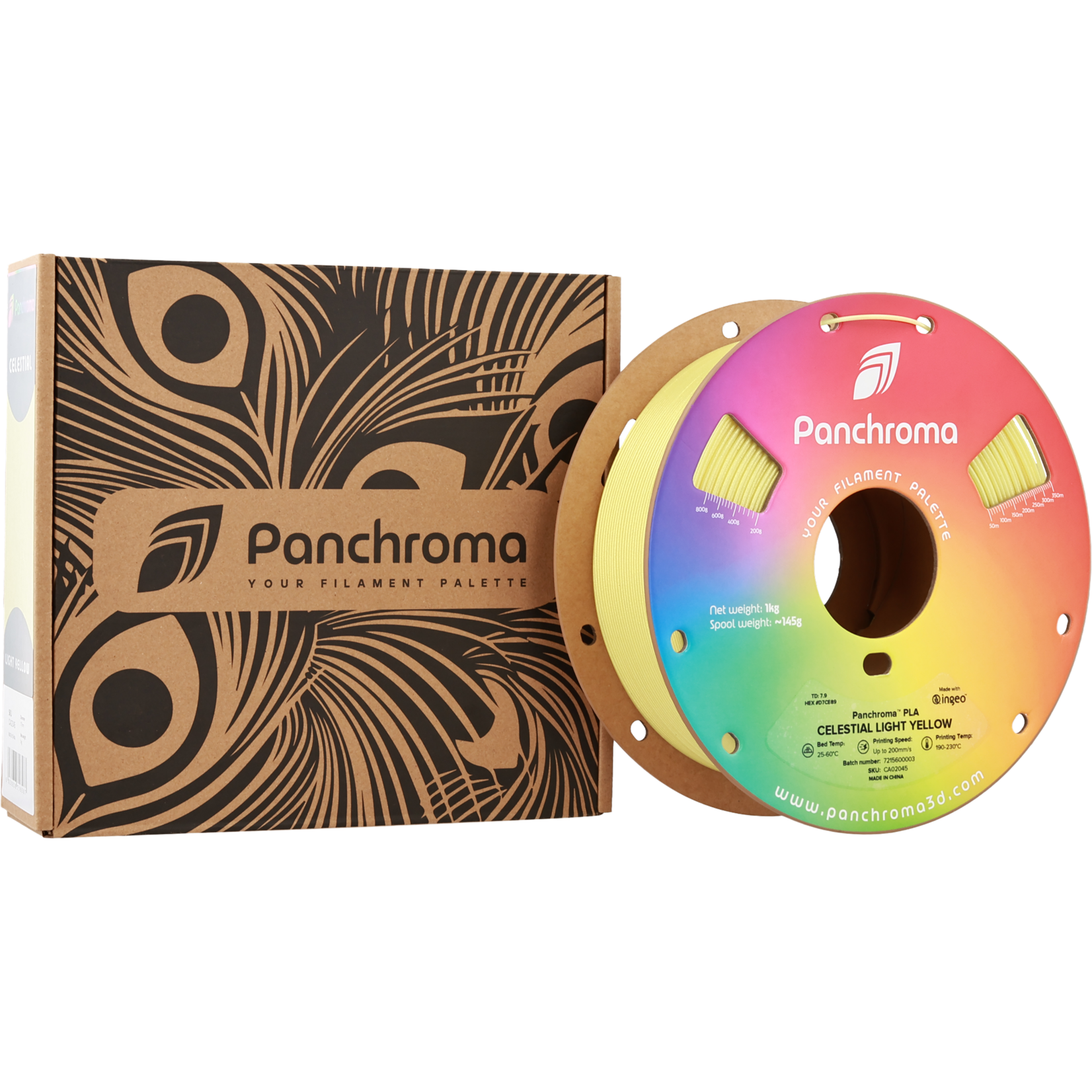 Polymaker Panchroma PLA Celestial Light Yellow