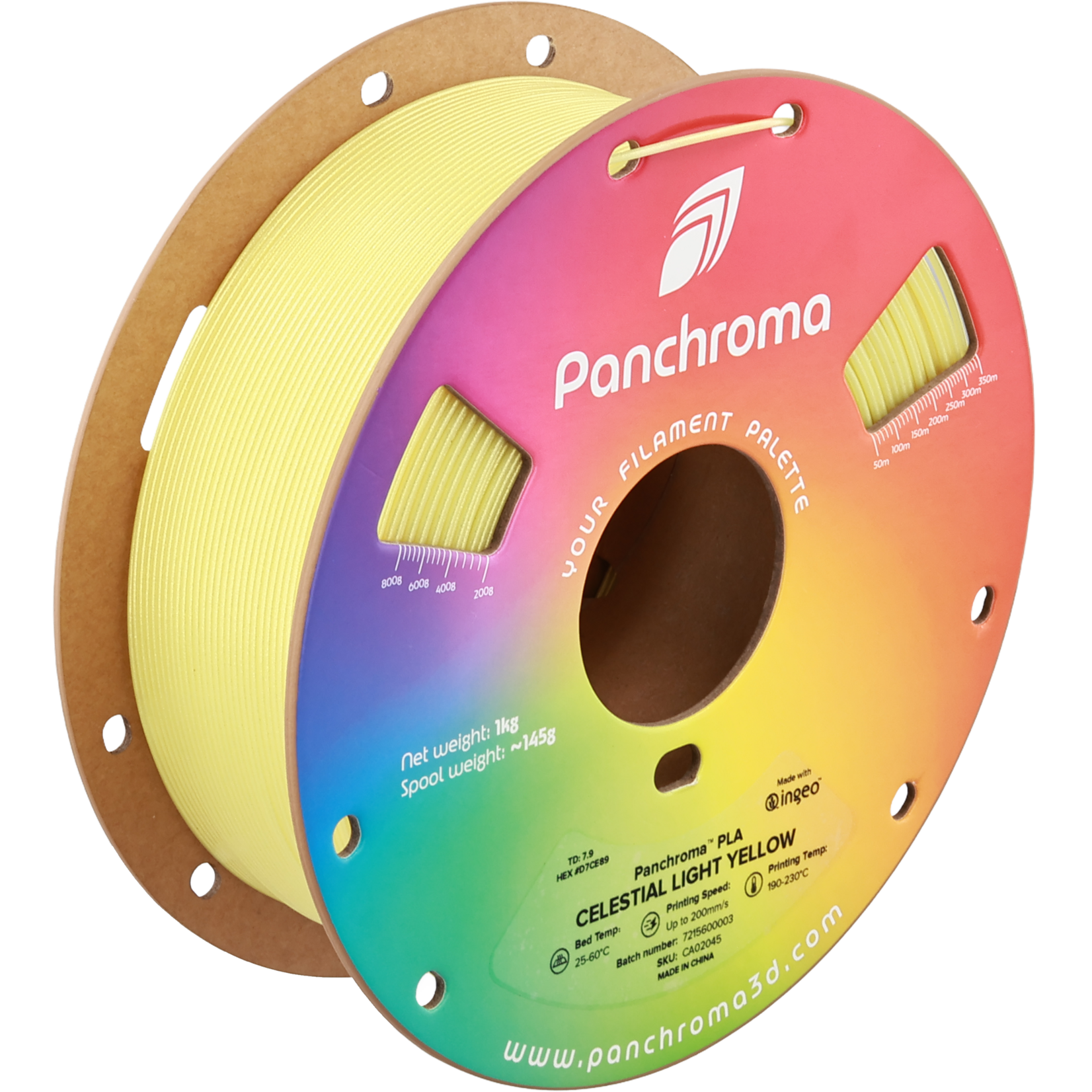 Polymaker Panchroma PLA Celestial Light Yellow