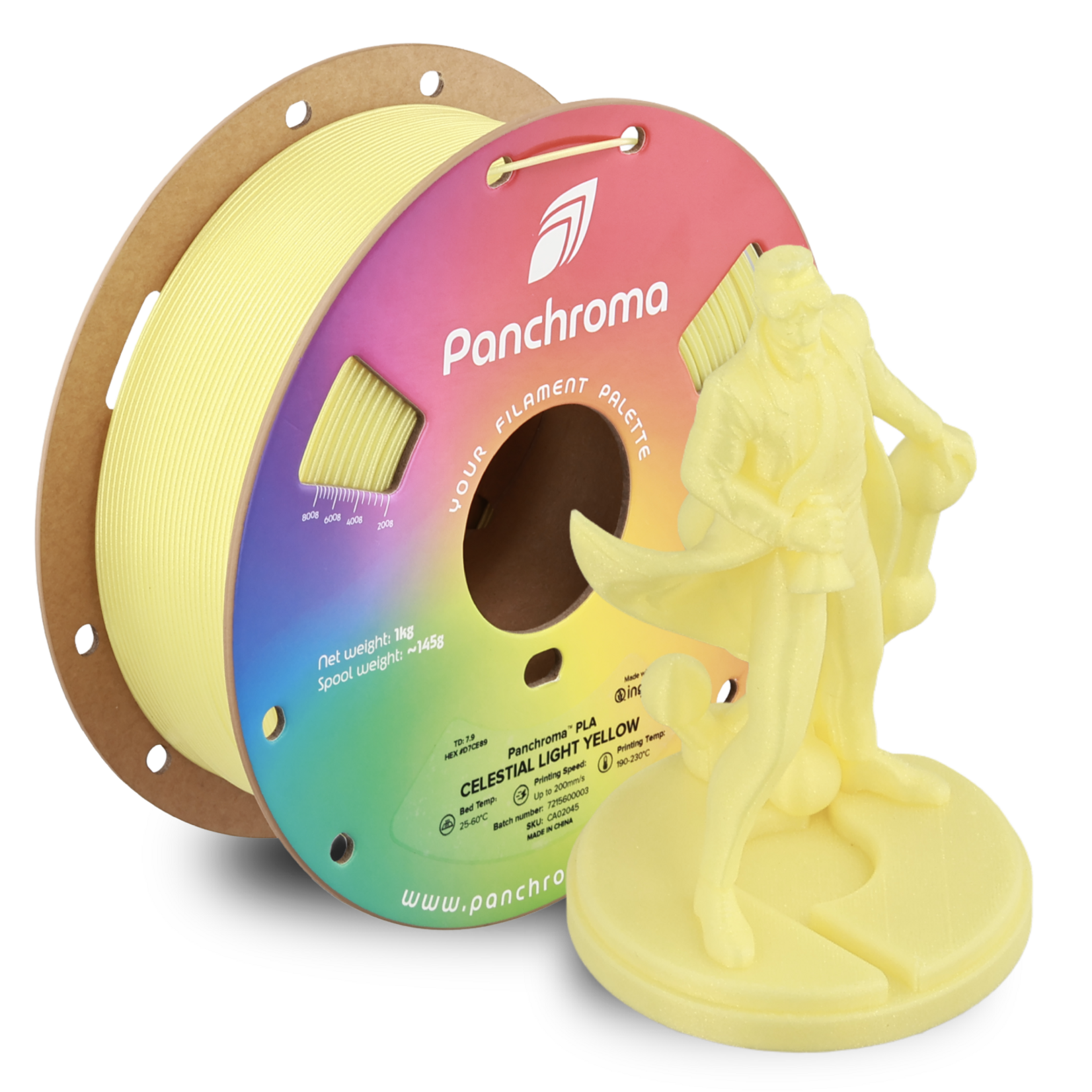 Polymaker Panchroma PLA Celestial Light Yellow