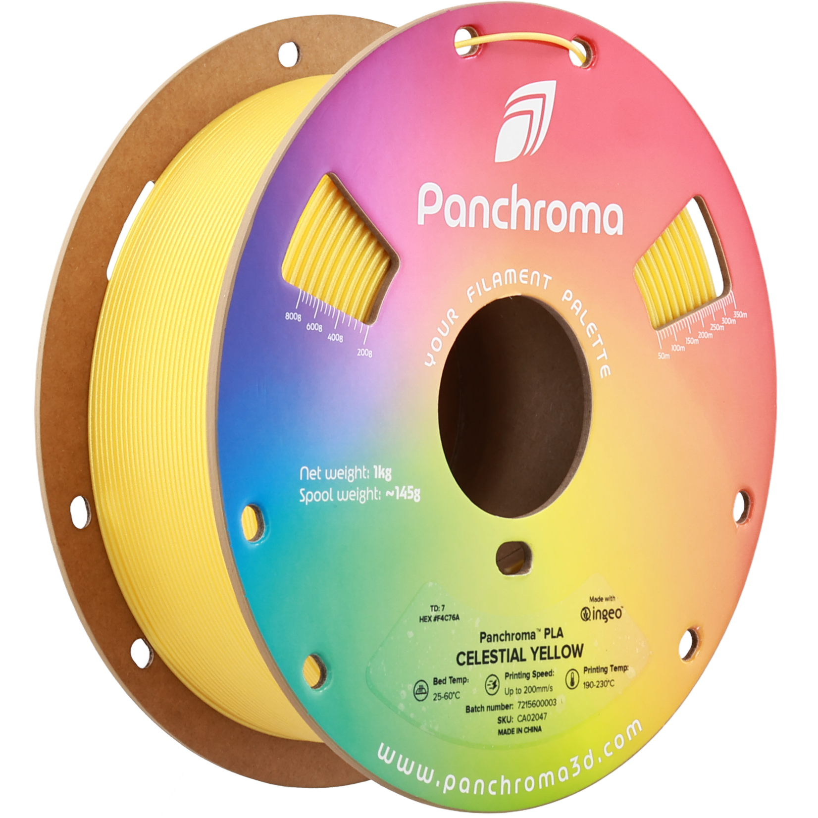 Polymaker Panchroma PLA Celestial Yellow