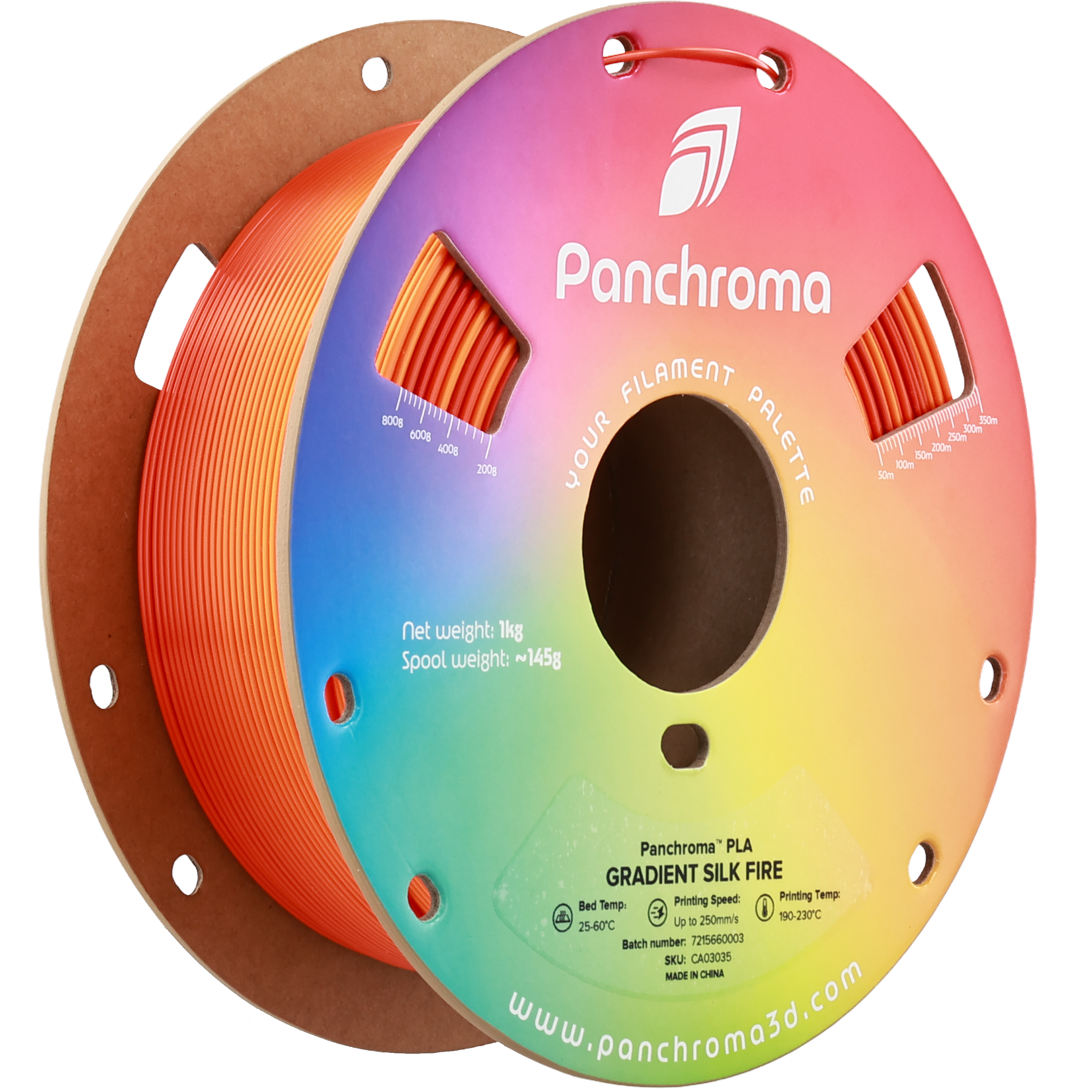 Polymaker Panchroma PLA Gradient Silk Fire