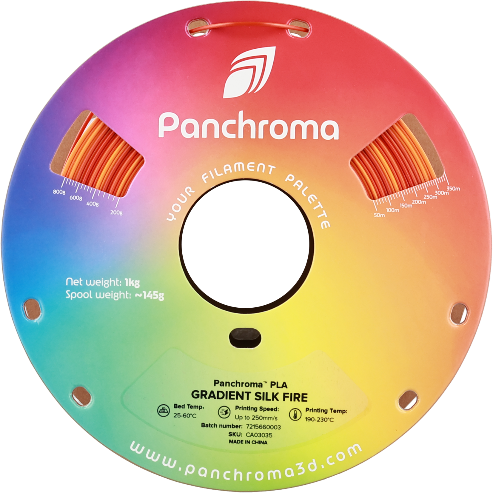 Polymaker Panchroma PLA Gradient Silk Fire