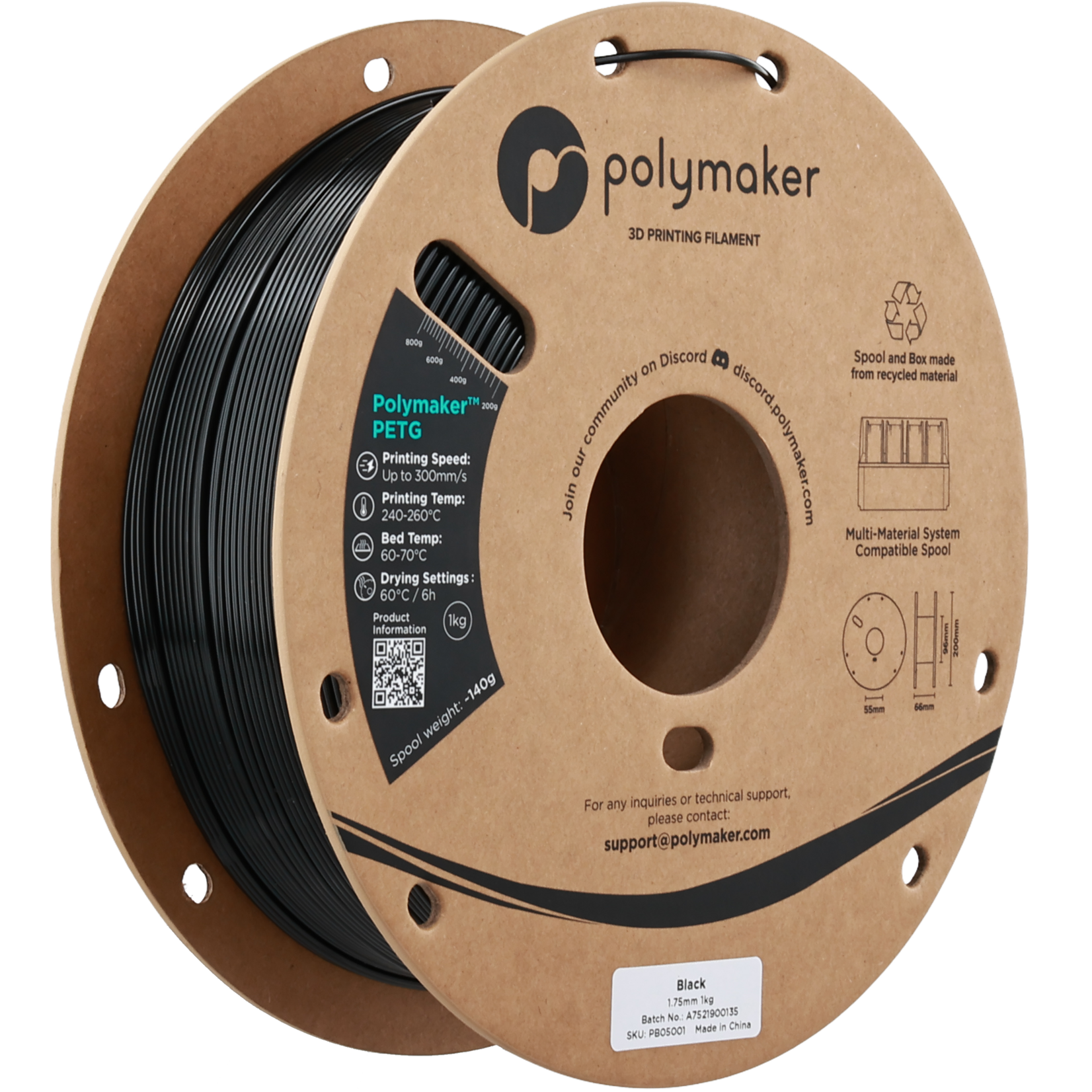 Polymaker Polymaker PETG Black