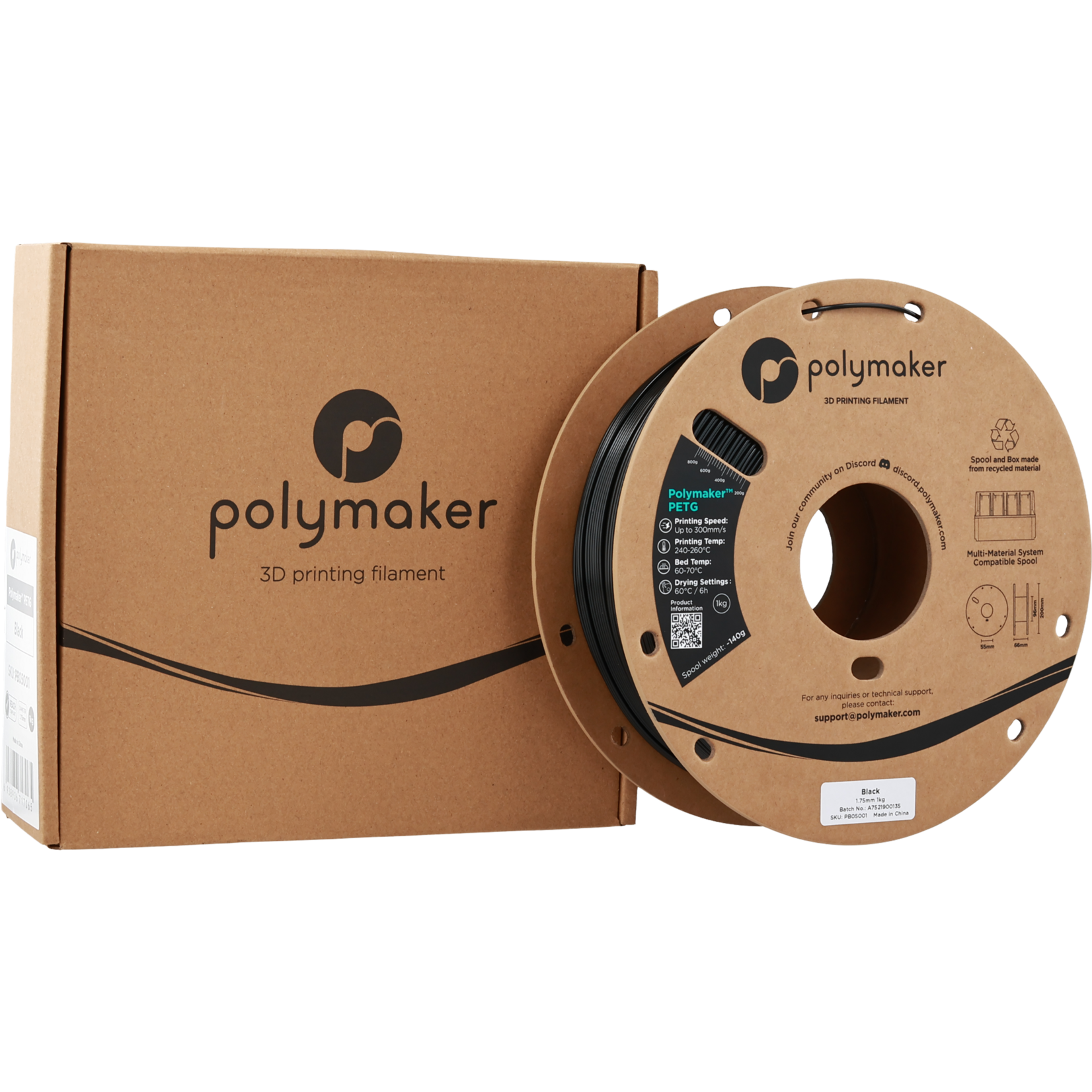 Polymaker Polymaker PETG Black