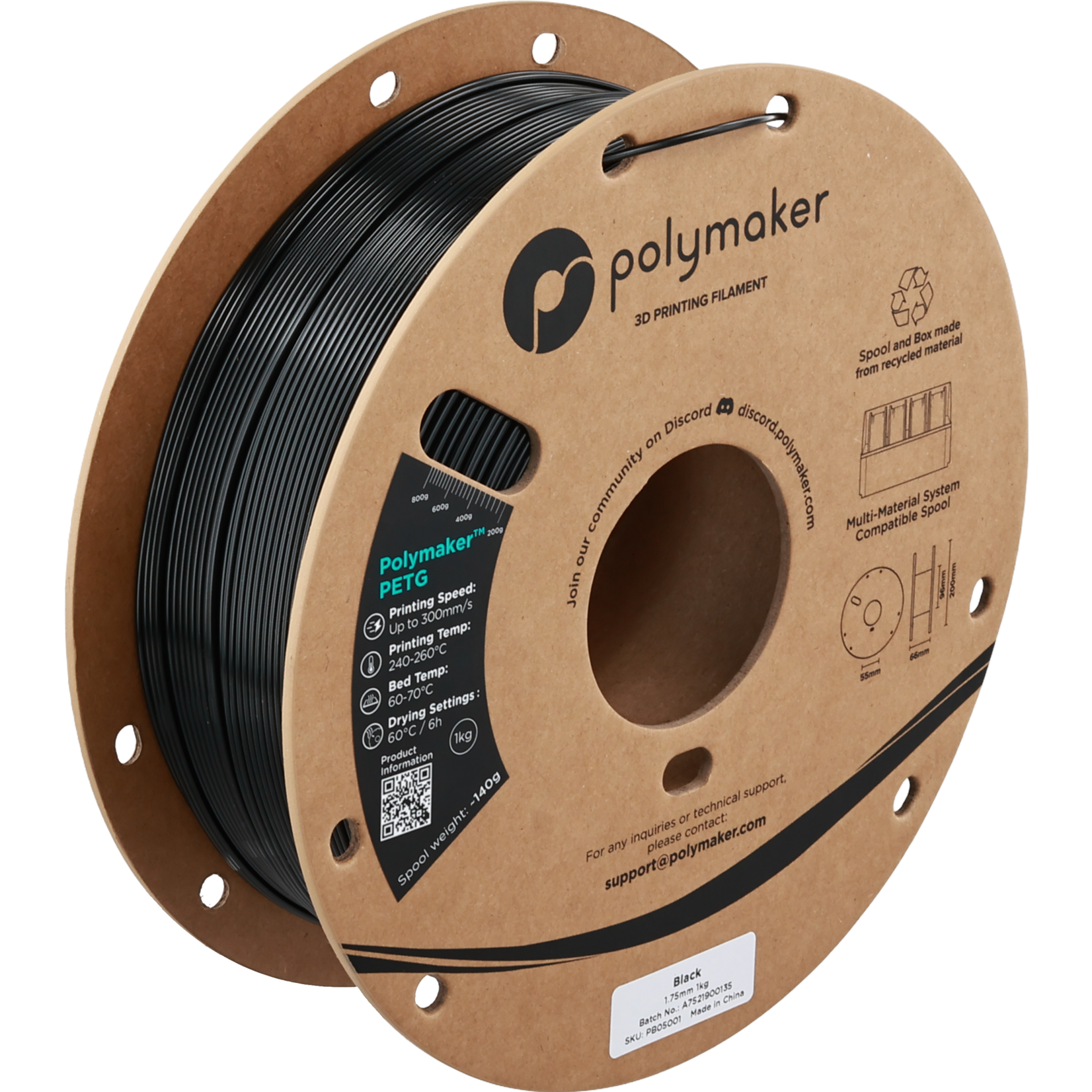 Polymaker Polymaker PETG Black