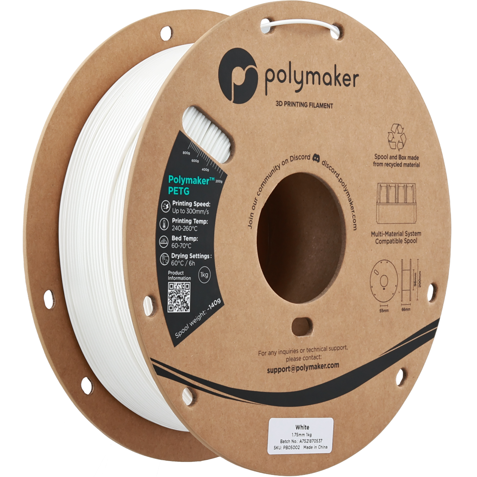 Polymaker Polymaker PETG White