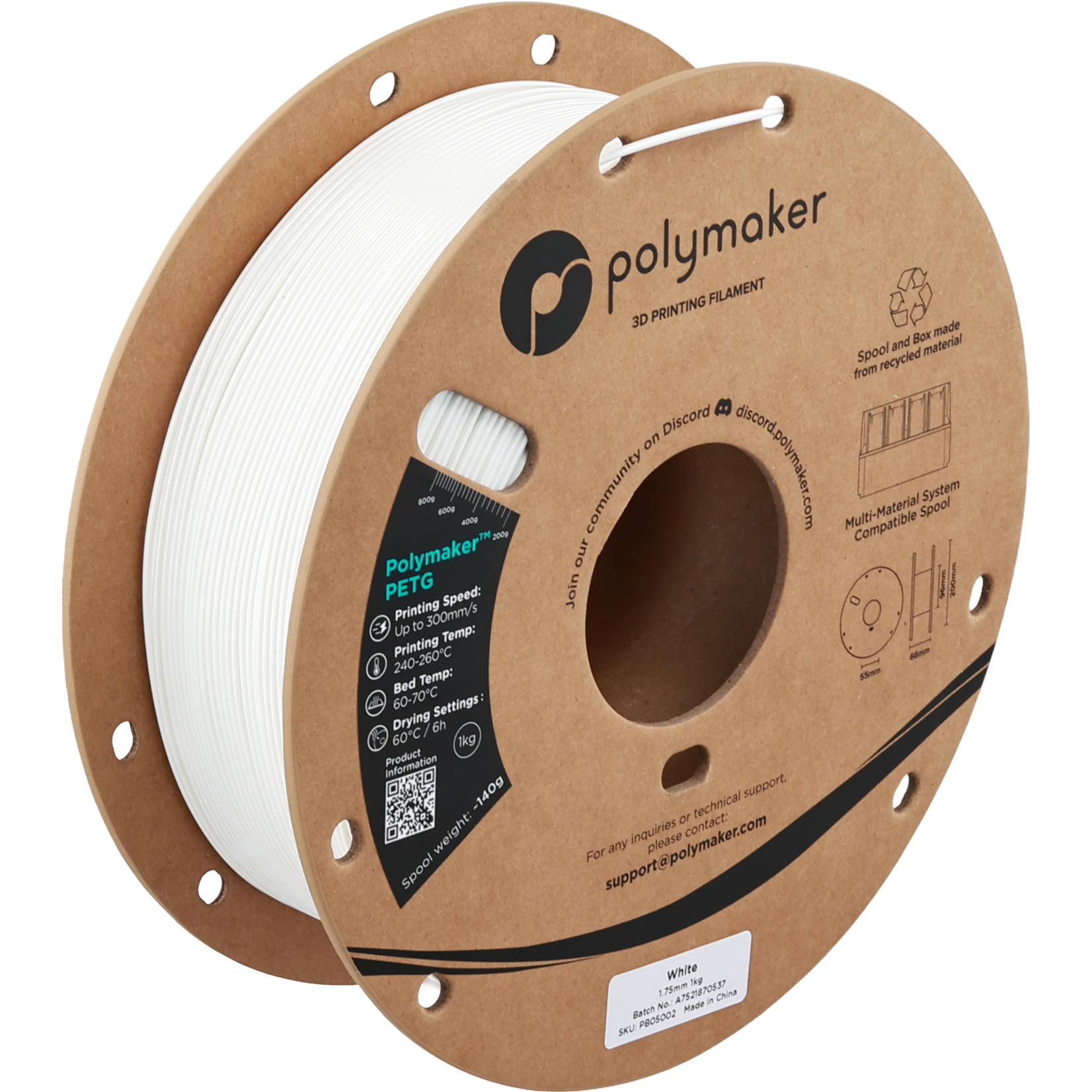 Polymaker Polymaker PETG White