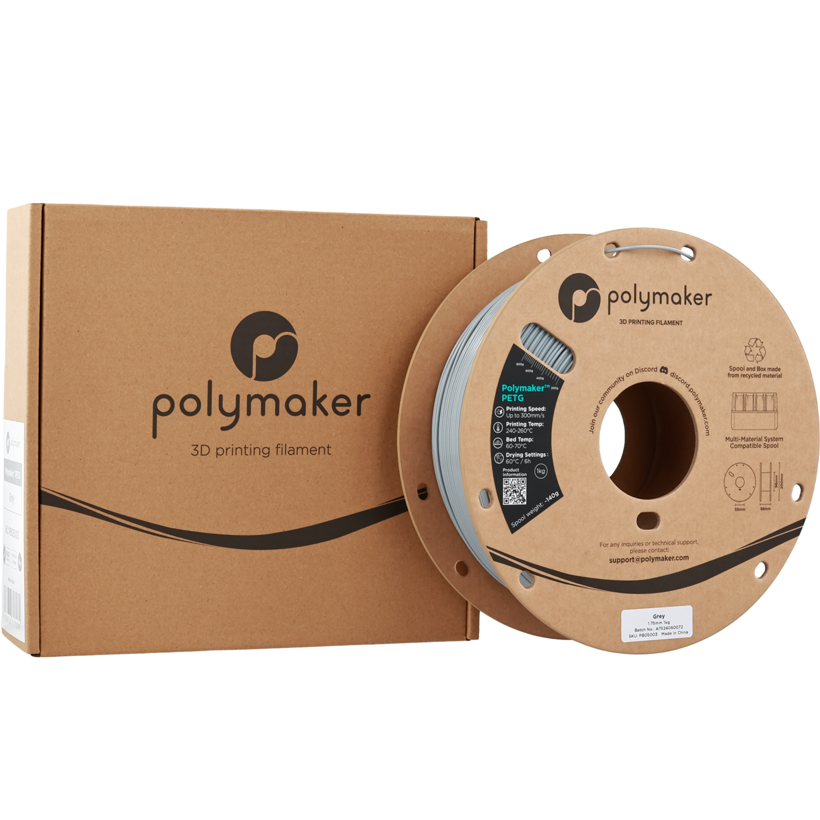 Polymaker Polymaker PETG Grey
