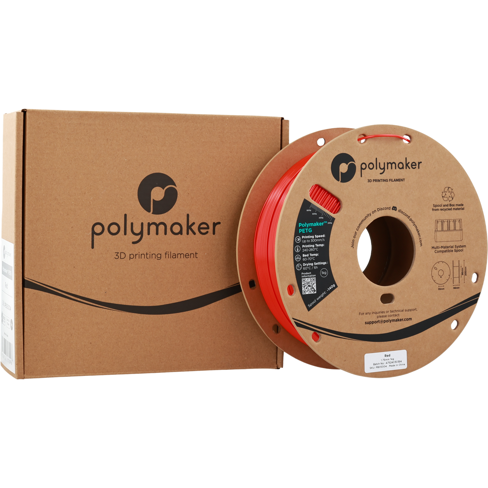 Polymaker Polymaker PETG Red