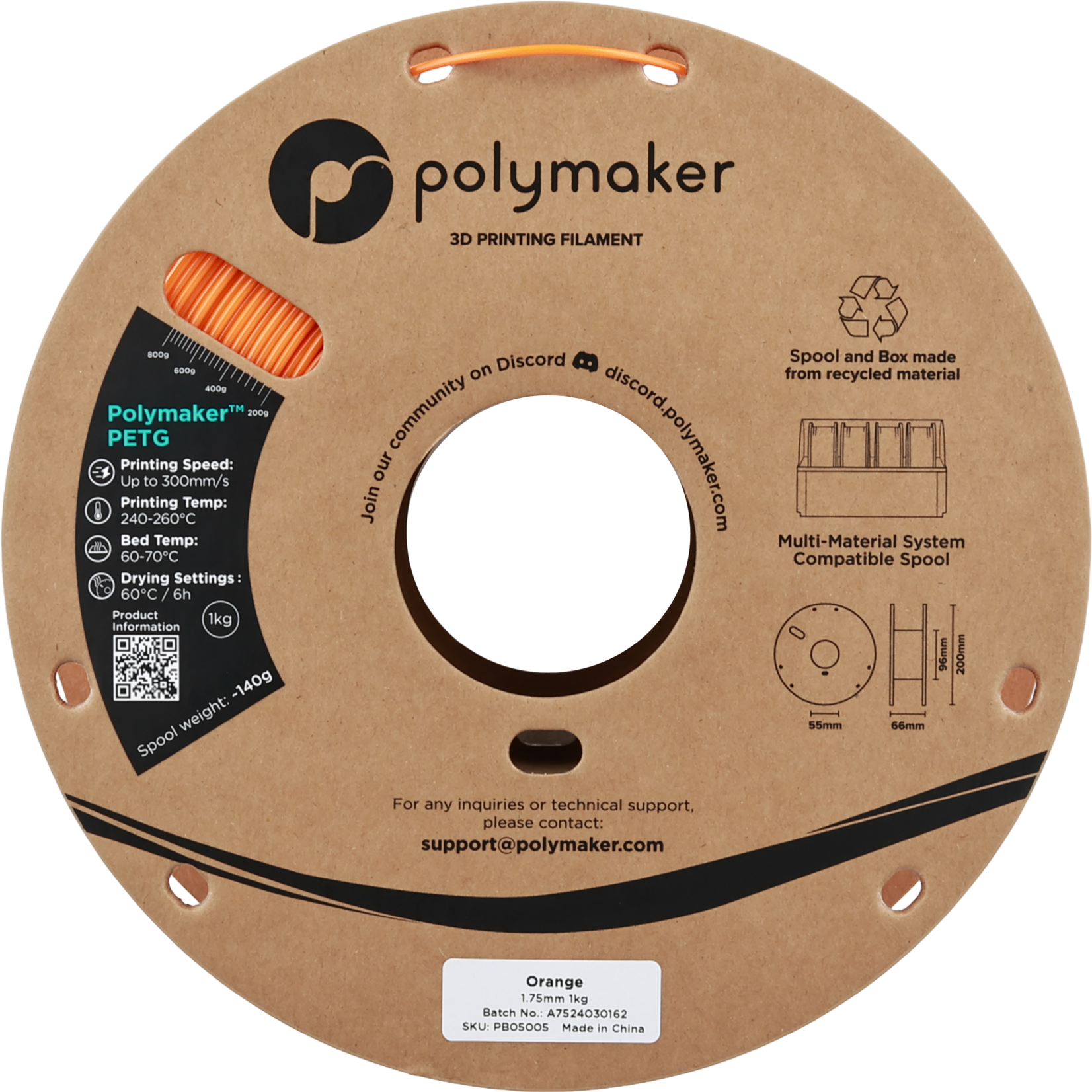 Polymaker Polymaker PETG Orange