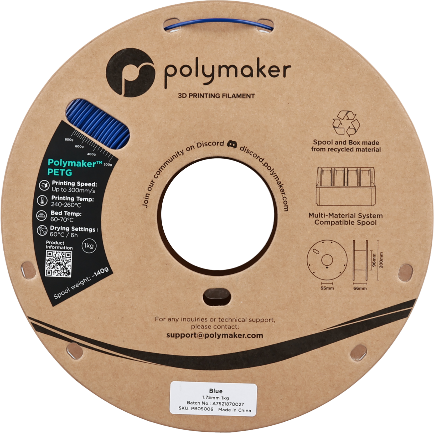 Polymaker Polymaker PETG Blue