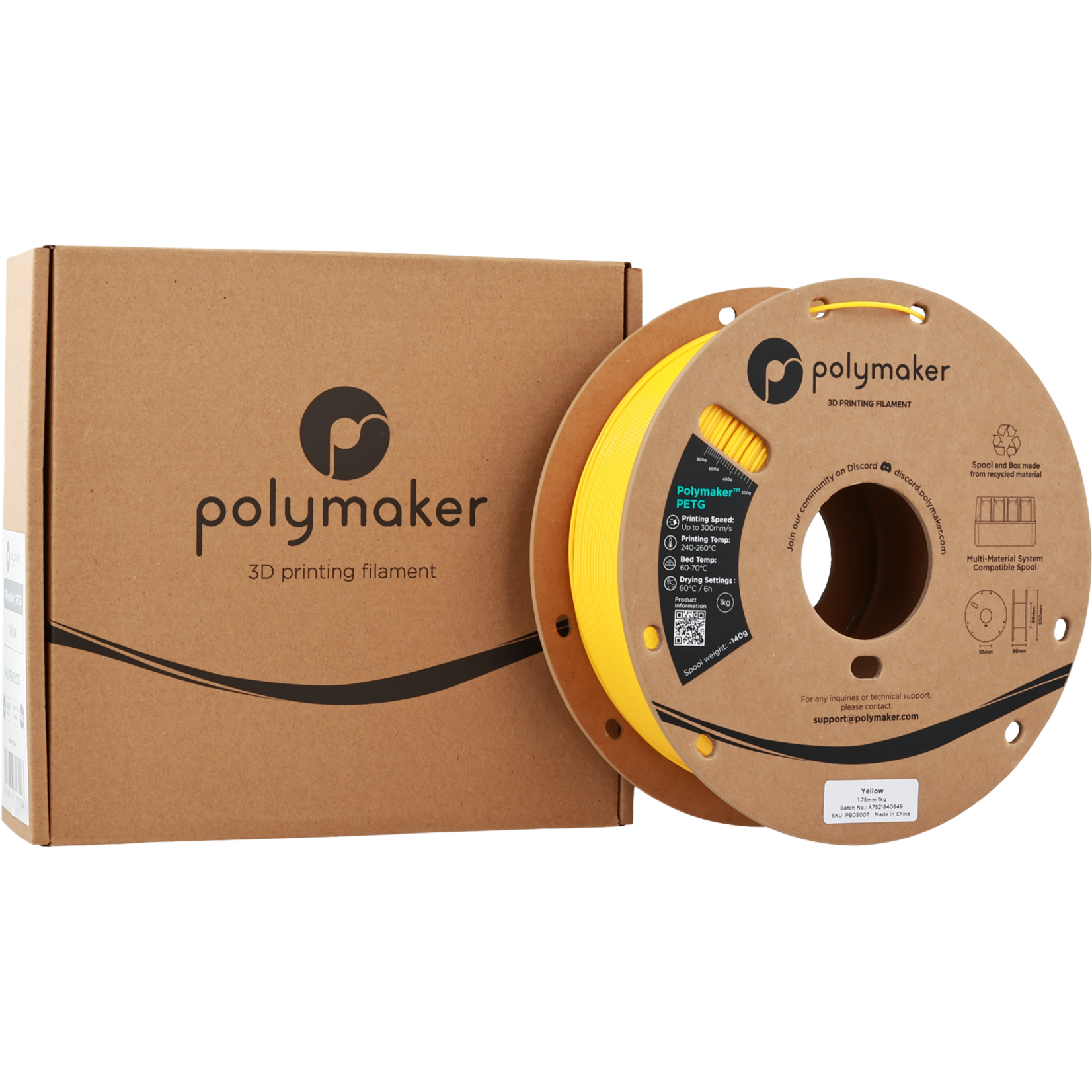 Polymaker PETG - Geel