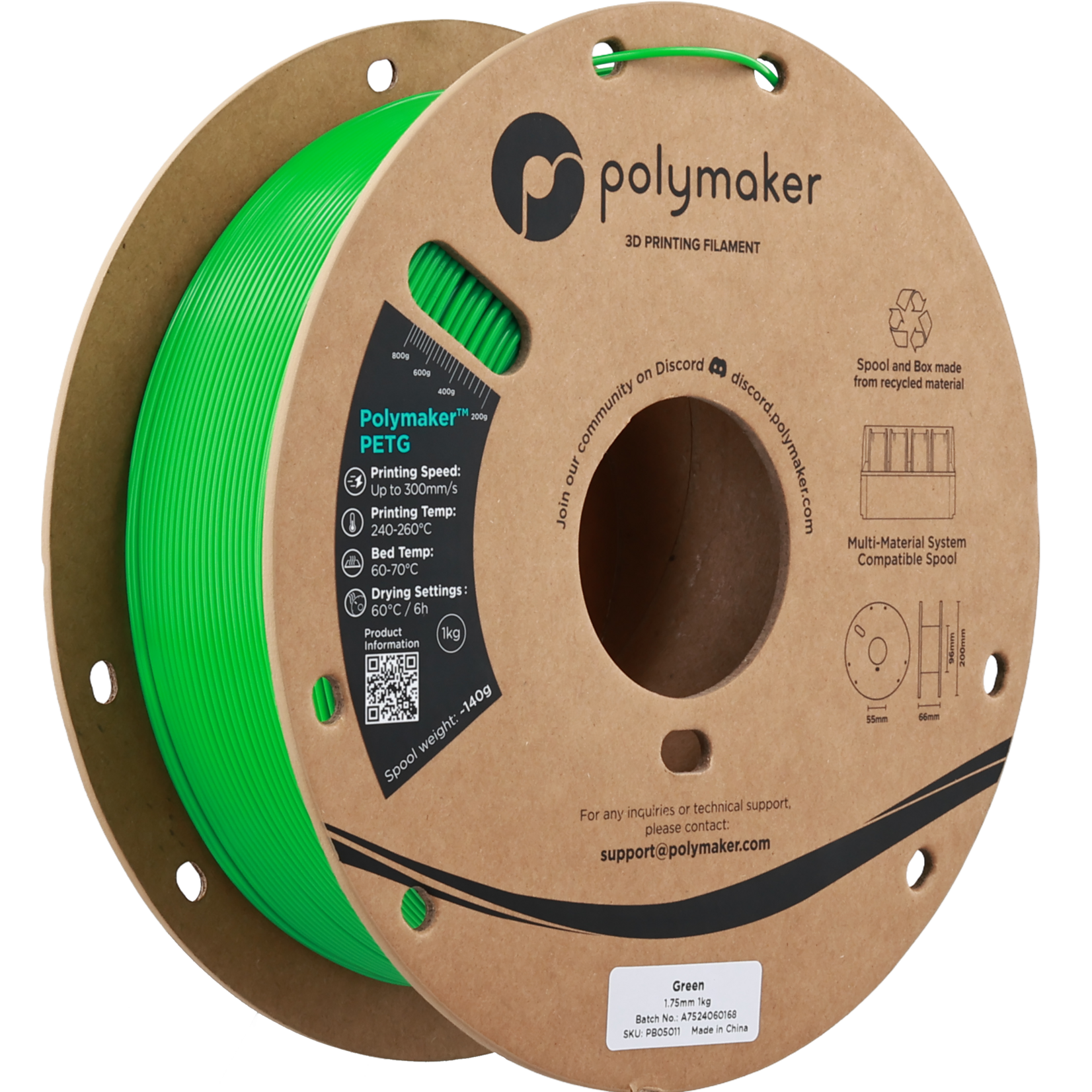 Polymaker Polymaker PETG Green