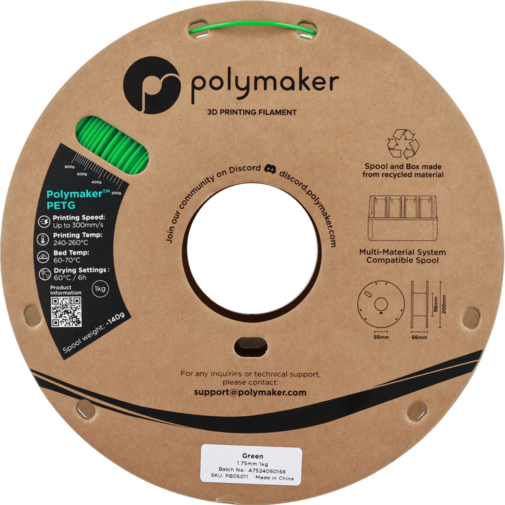 Polymaker Polymaker PETG Green