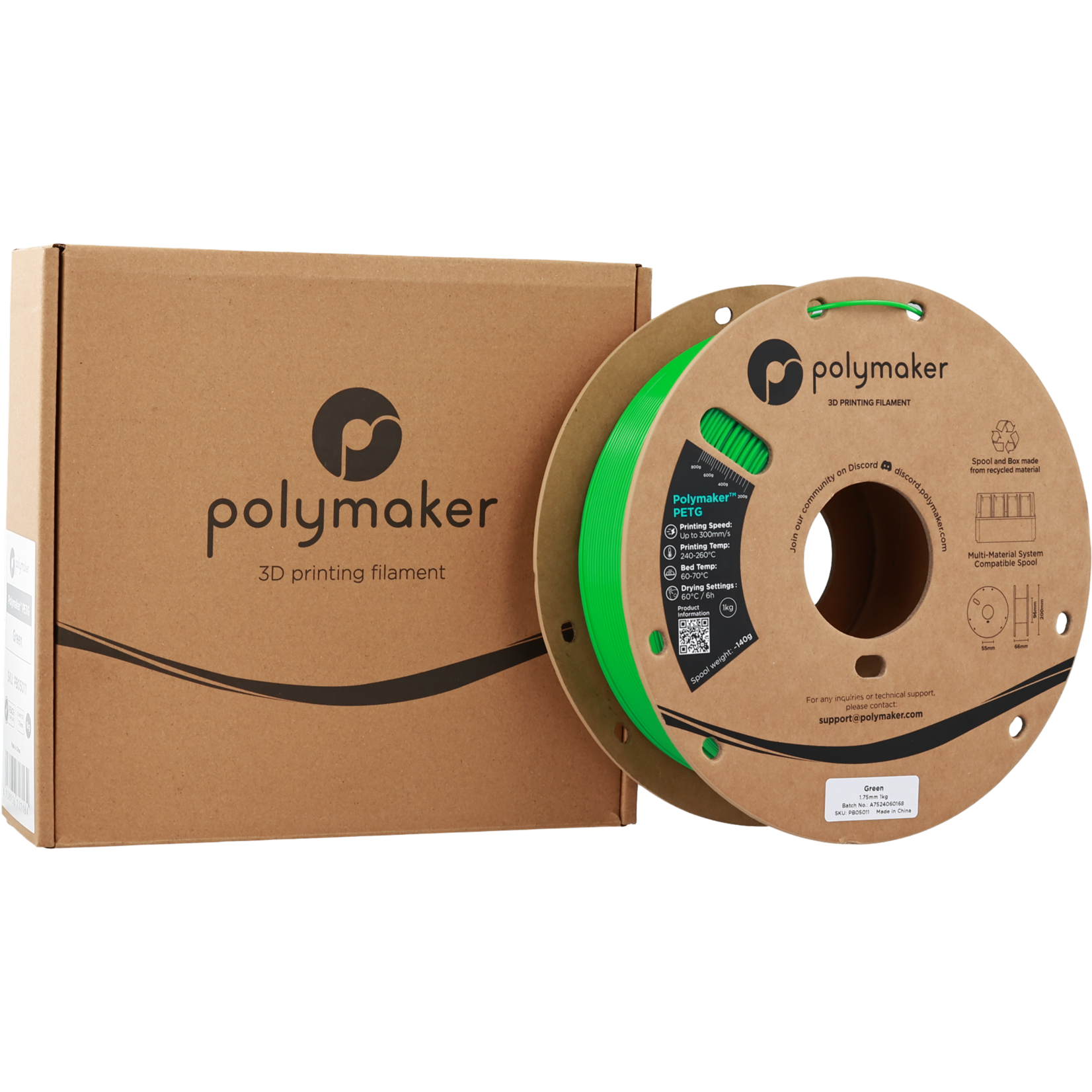 Polymaker PETG - Groen