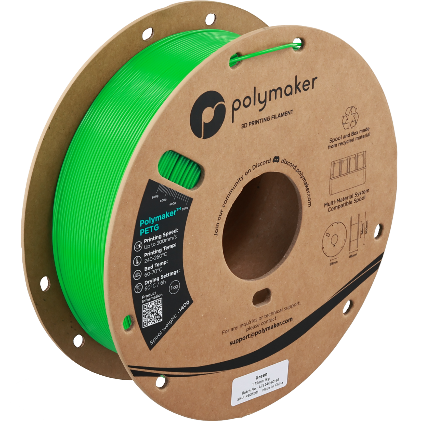 Polymaker Polymaker PETG Green