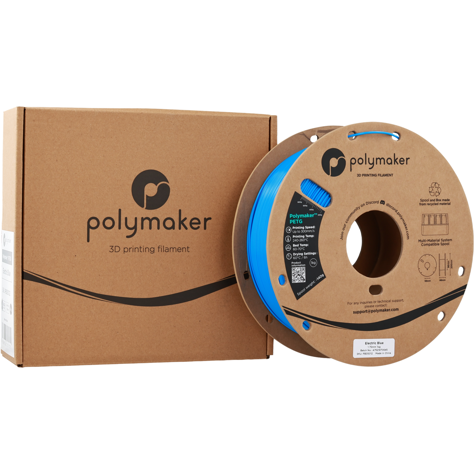 Polymaker Polymaker PETG Electric Blue