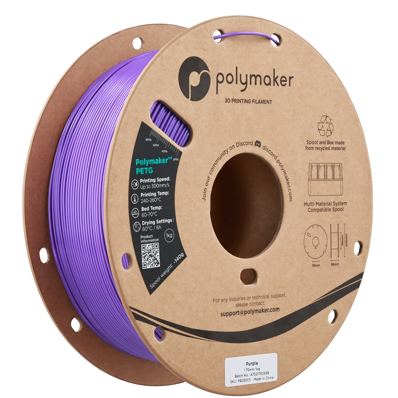 Polymaker PETG - Paars