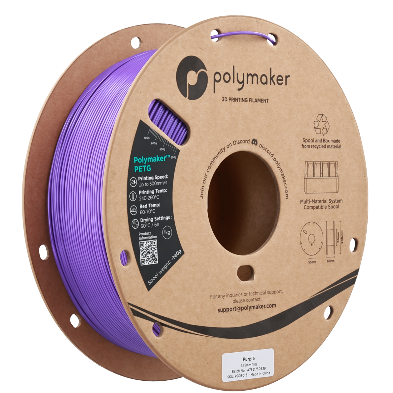 Polymaker Polymaker PETG Purple