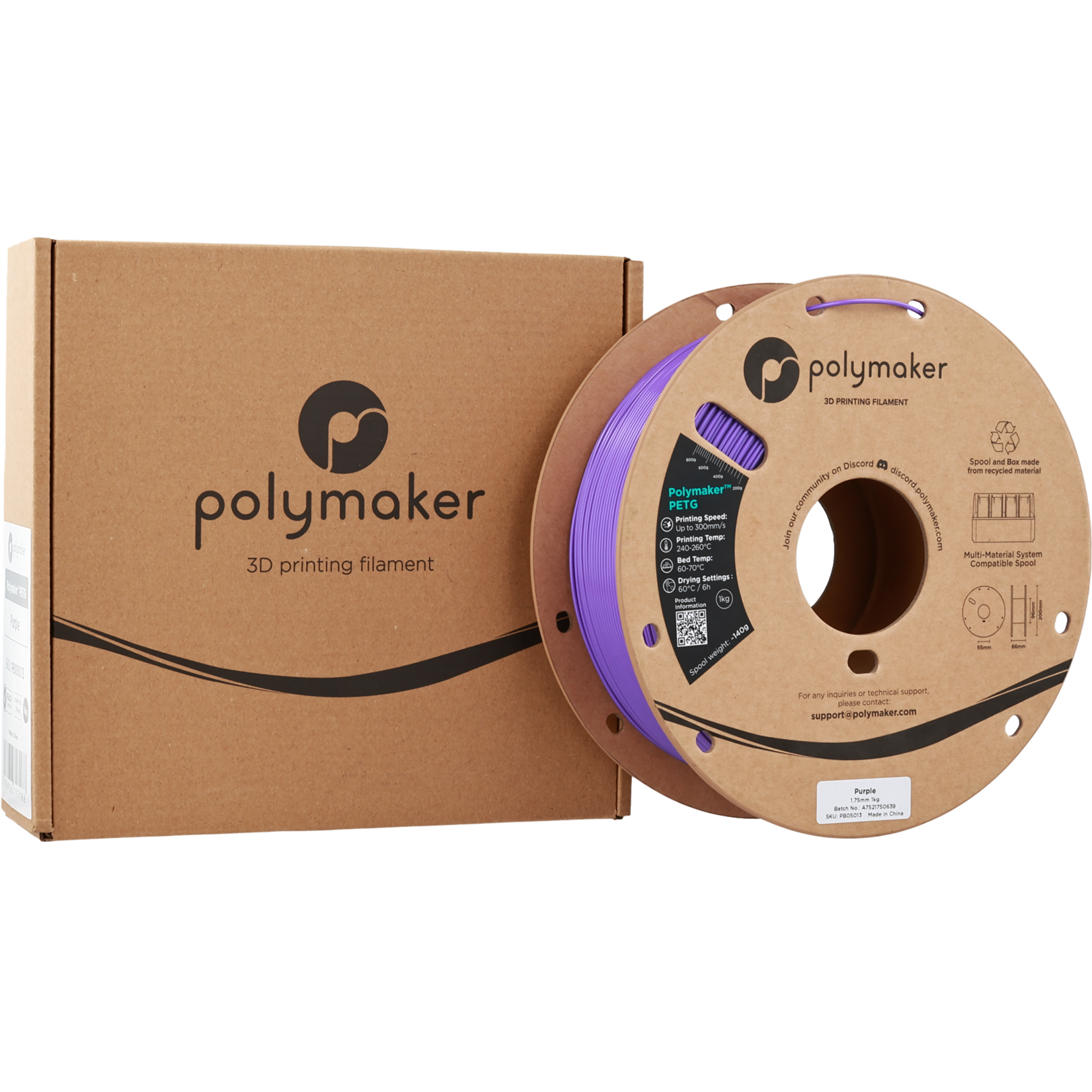 Polymaker PETG - Paars