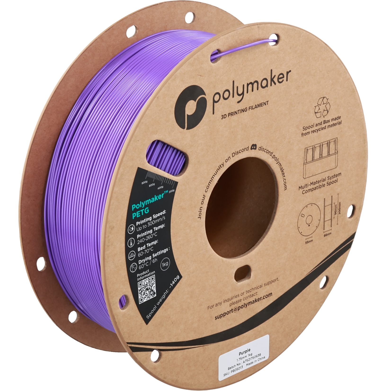 Polymaker PETG - Paars