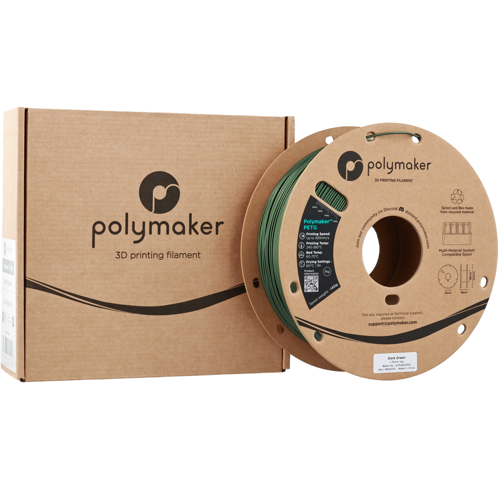 Polymaker Polymaker PETG Dark Green