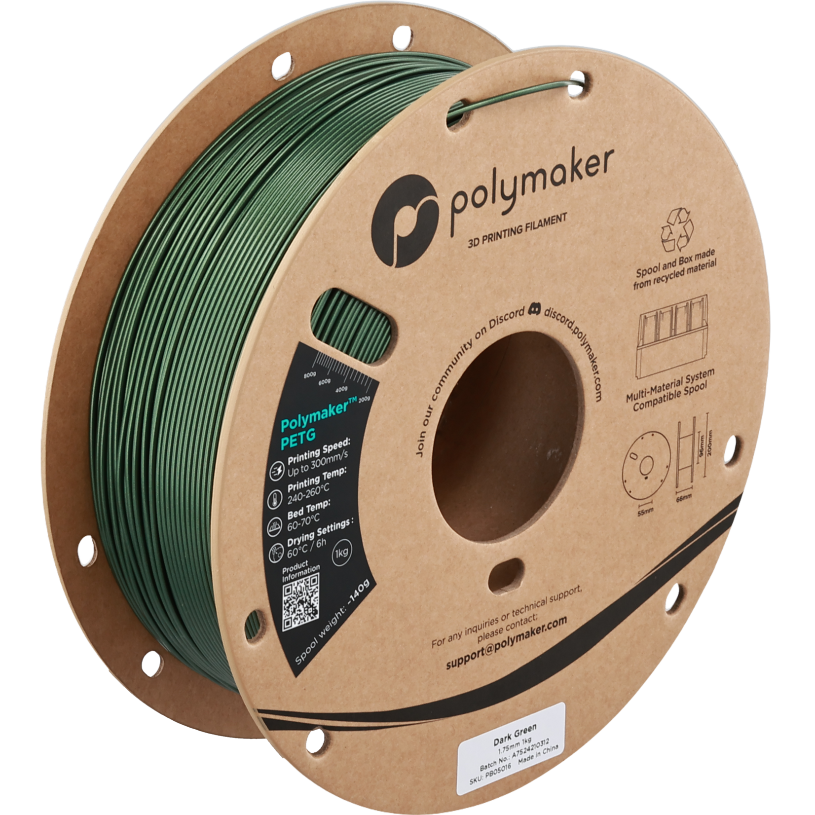 Polymaker Polymaker PETG Dark Green