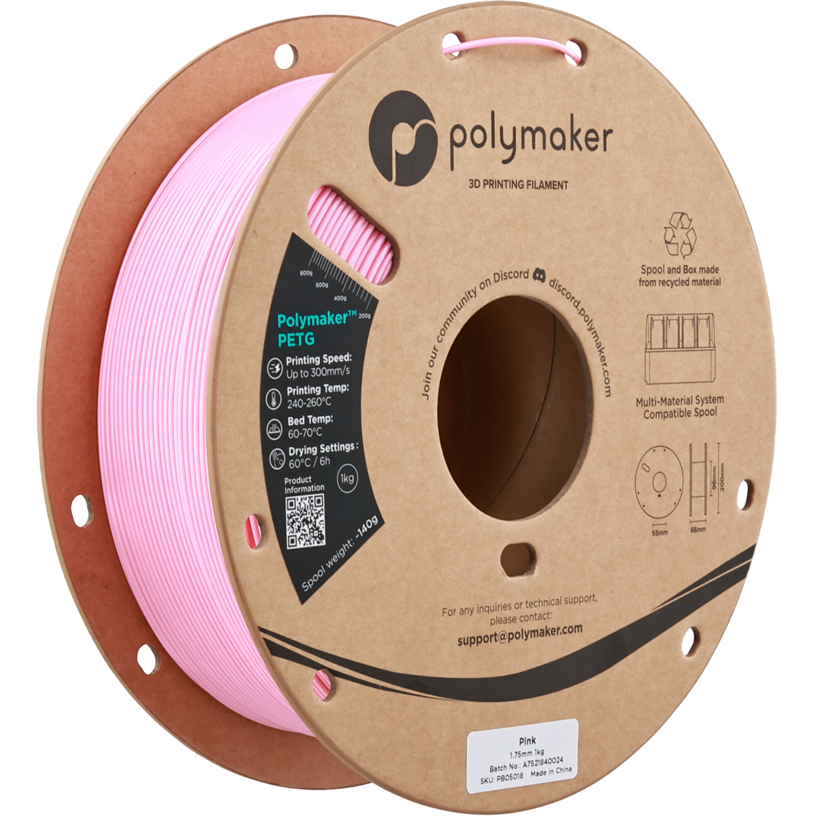 Polymaker Polymaker PETG Pink