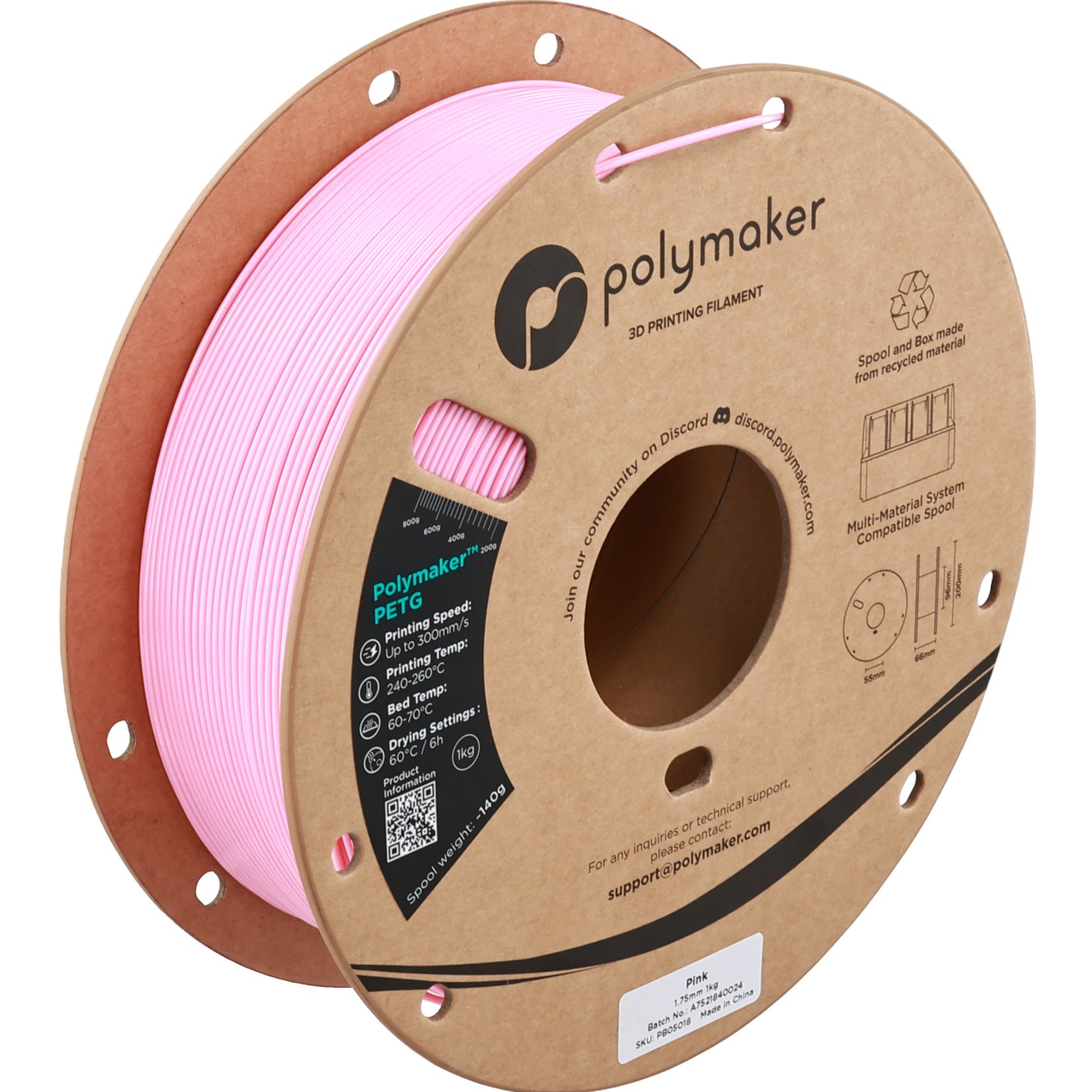 Polymaker PETG - Roze